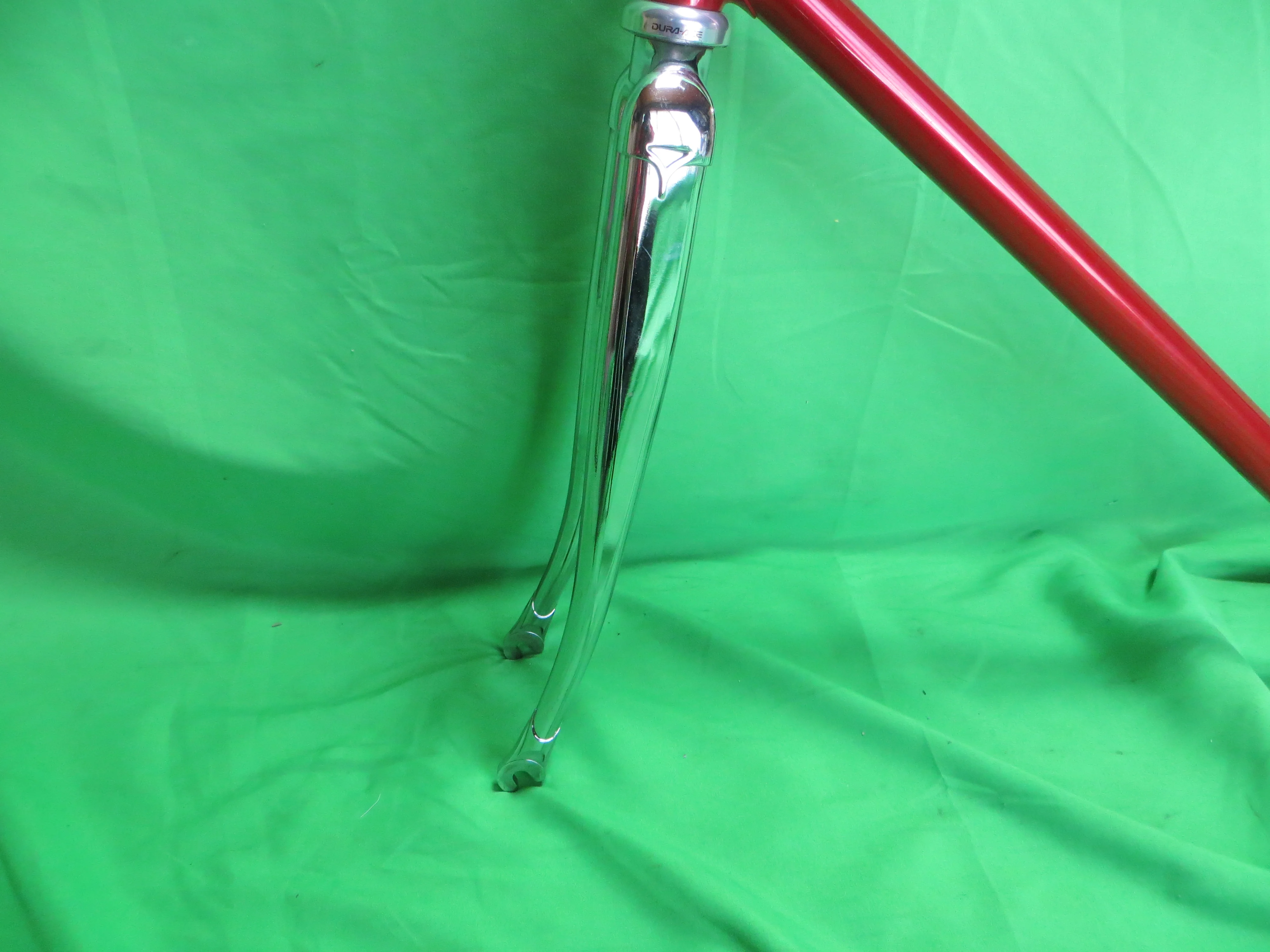 Panasonic Columbus Max Fork / Chrome Plated Fork / Red Metallic  // 51.5cm - Image 3