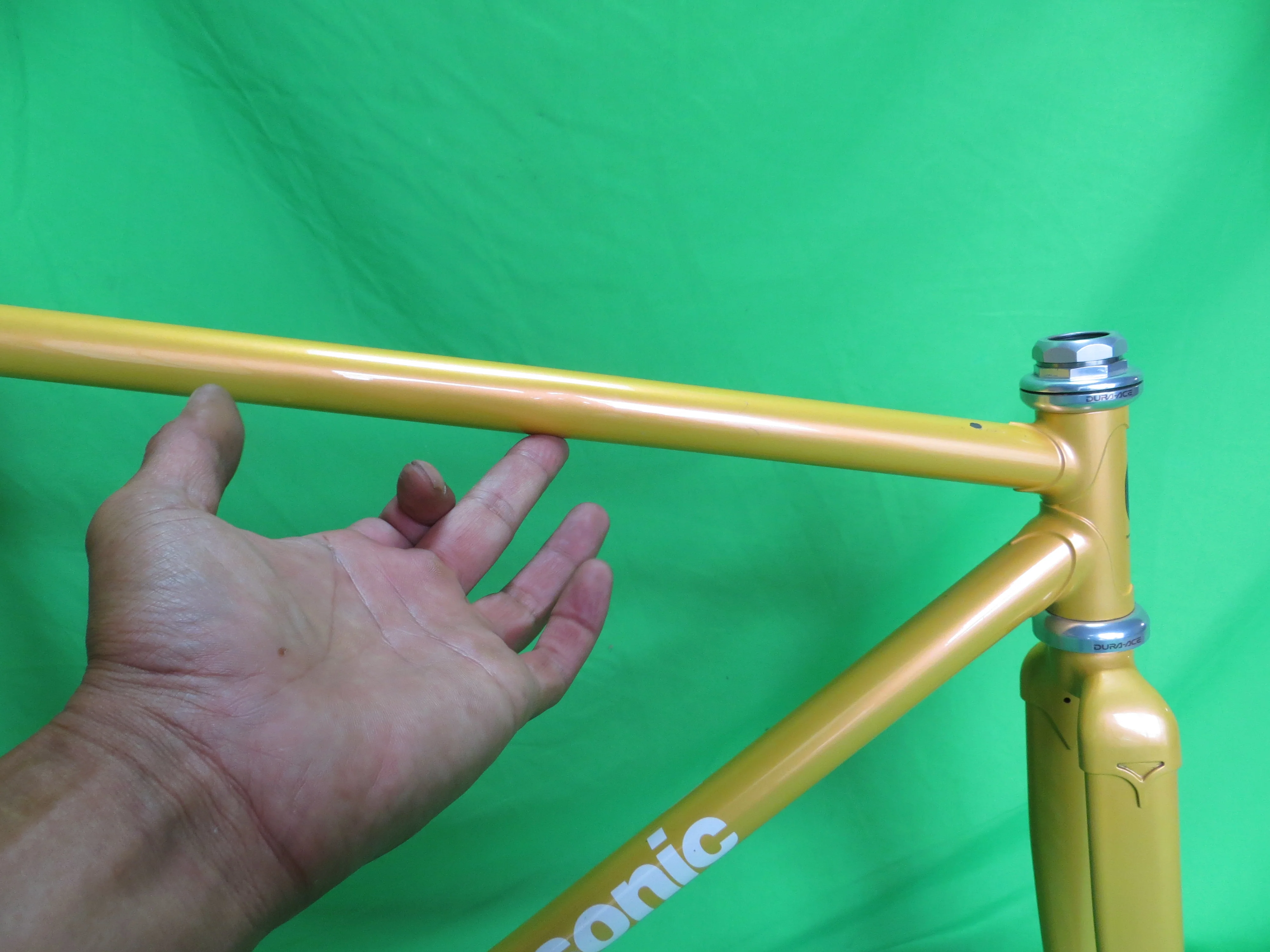 Panasonic Columbus Max Fork // Yellow // 51cm - Image 11