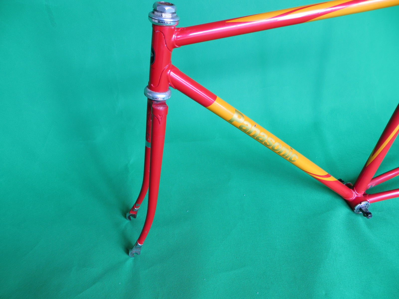 Panasonic // Red & Orange Two-Tone // 52.5cm - Image 11