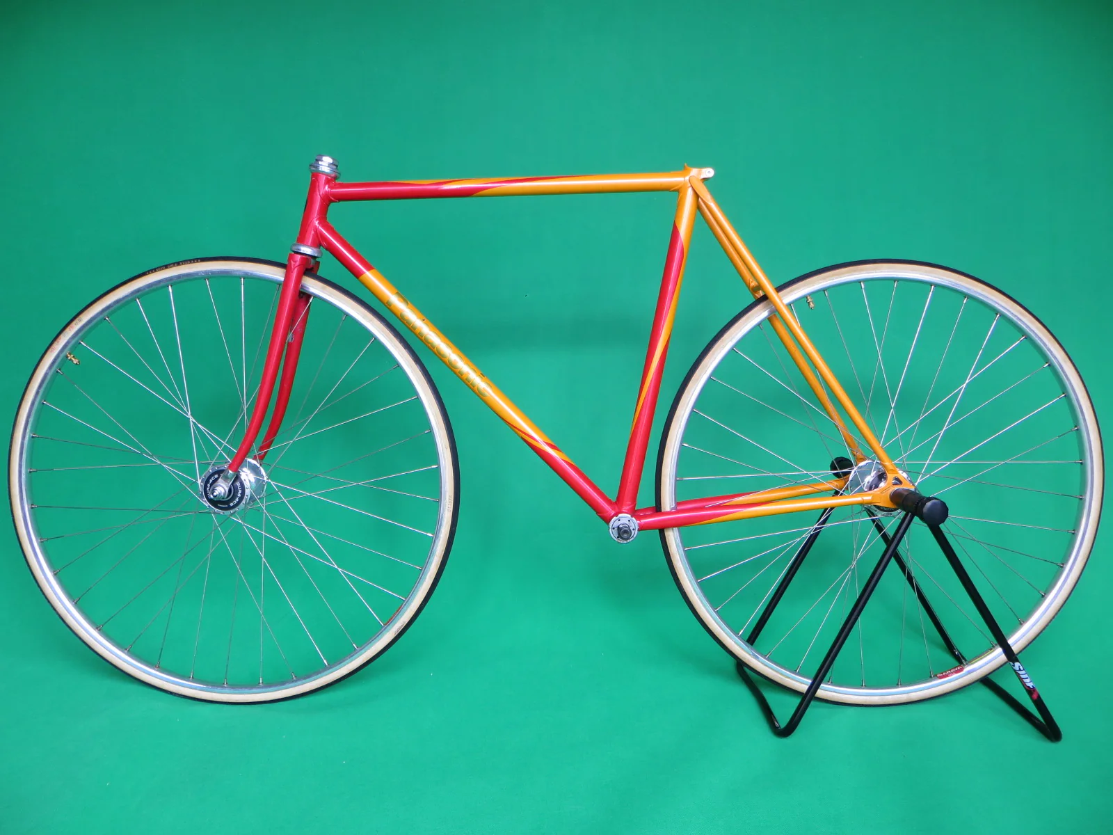 Panasonic // Red & Orange Two-Tone // 52.5cm - Image 13