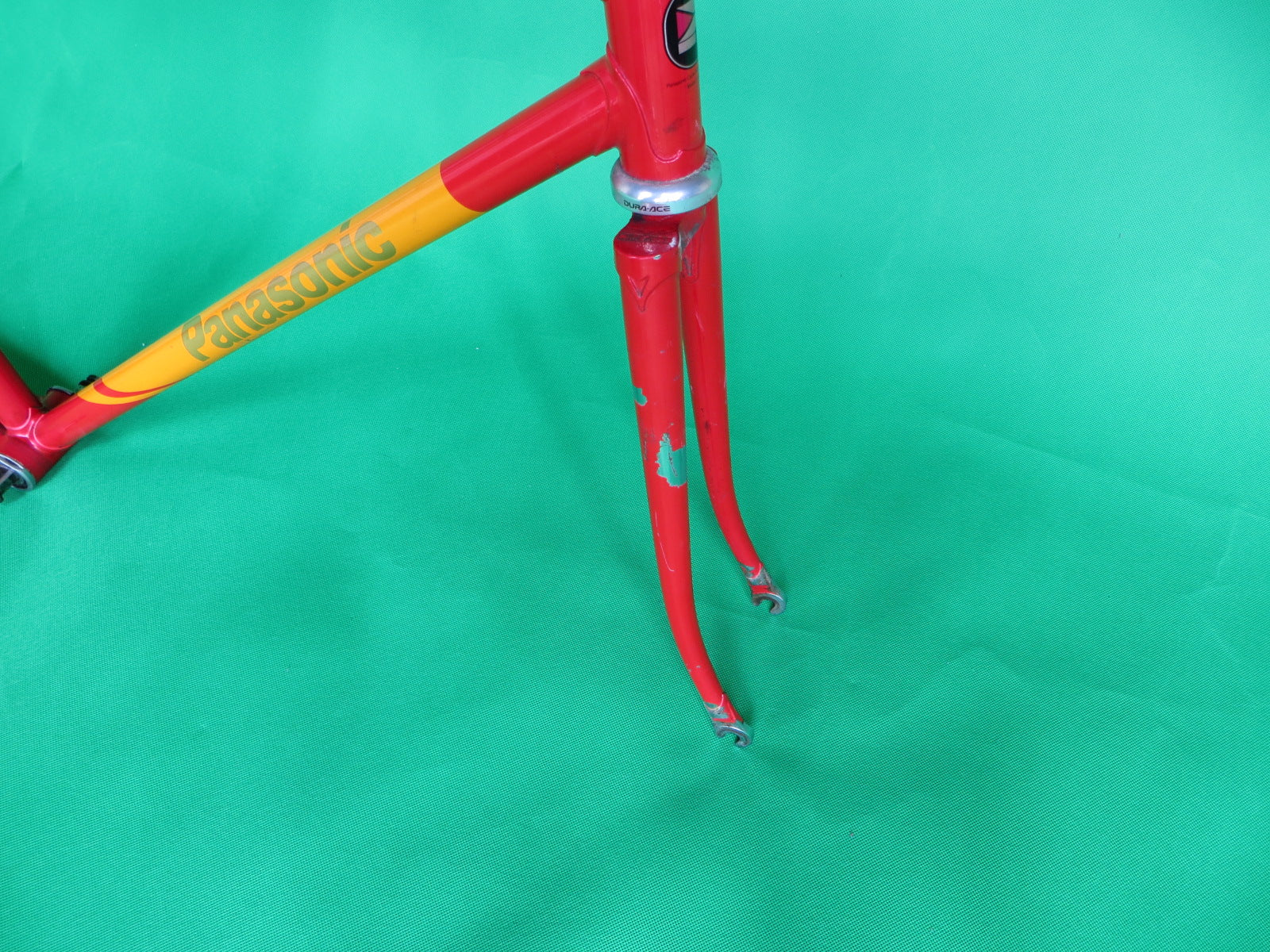 Panasonic // Red & Orange Two-Tone // 52.5cm - Image 5