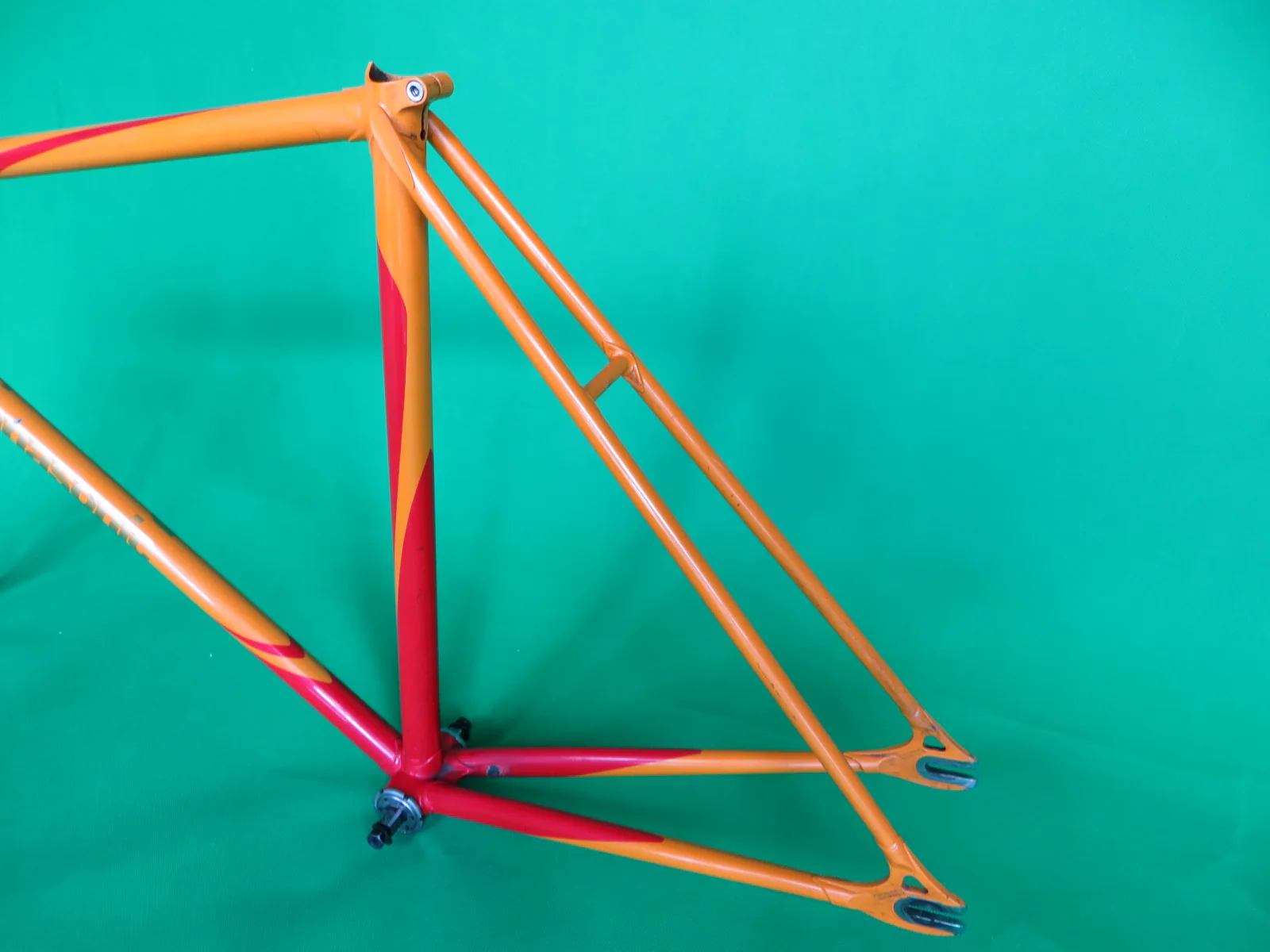 Panasonic // Red & Orange Two-Tone // 52.5cm - Image 8