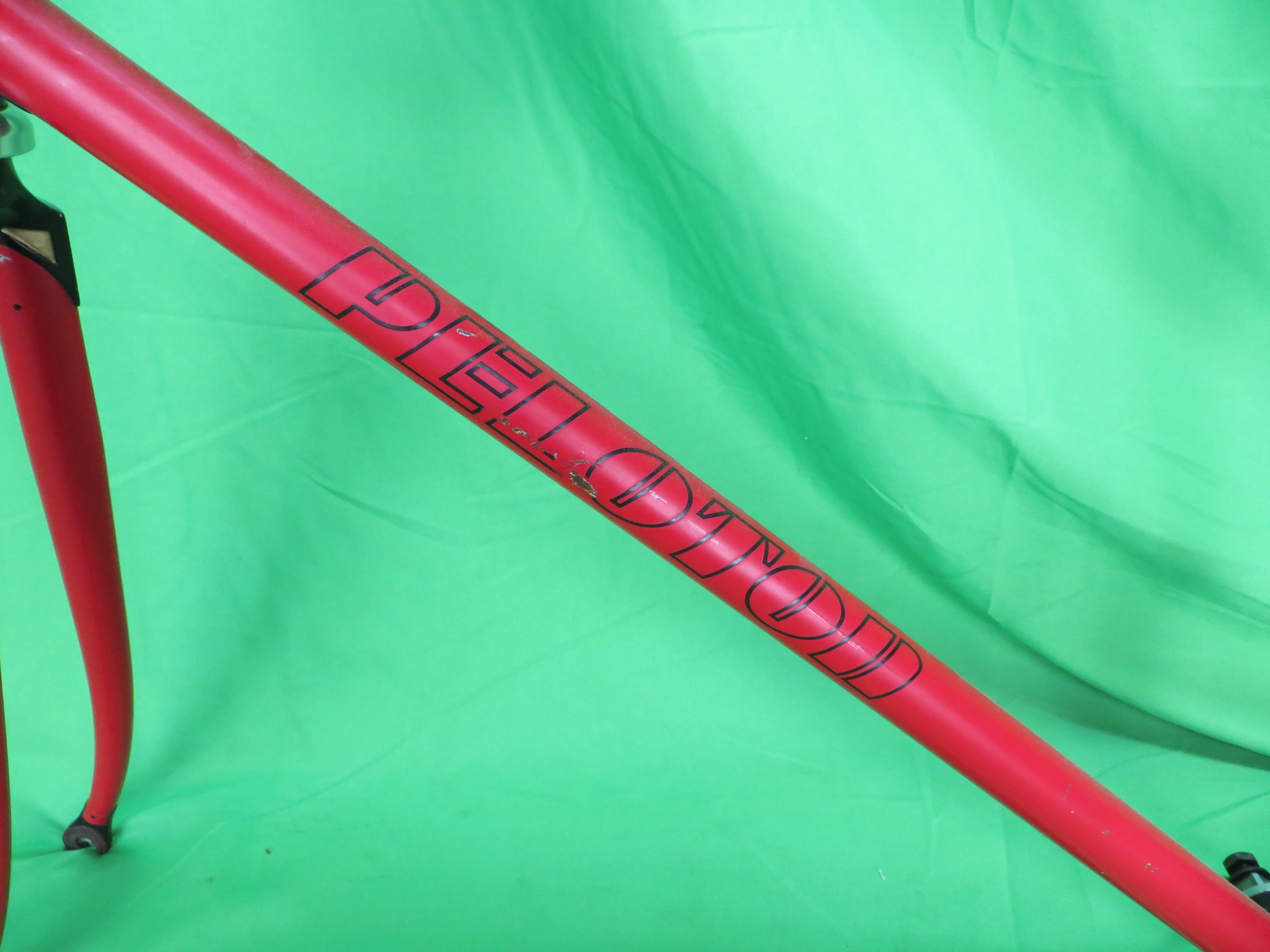 PELOTON // Matte Red / Black Lugs // 54cm - Image 6