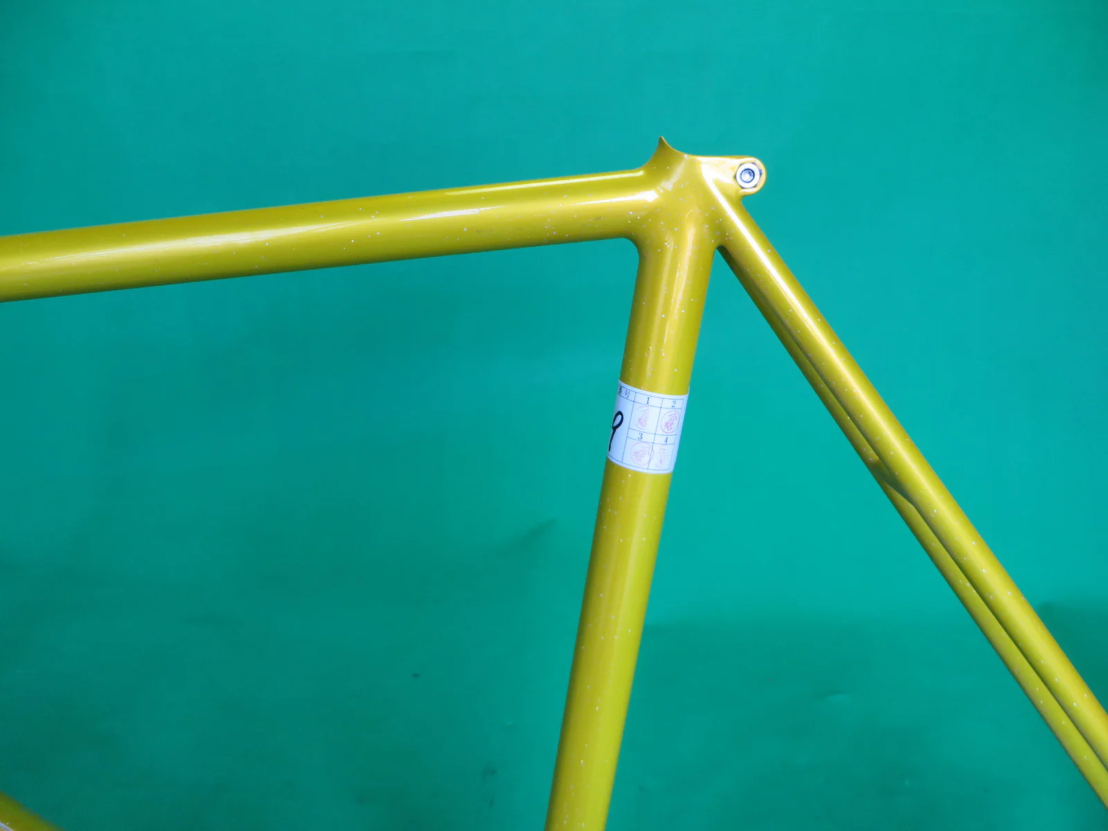 PELOTON | yellow with rainbow flake 2005 | 52cm - Image 5