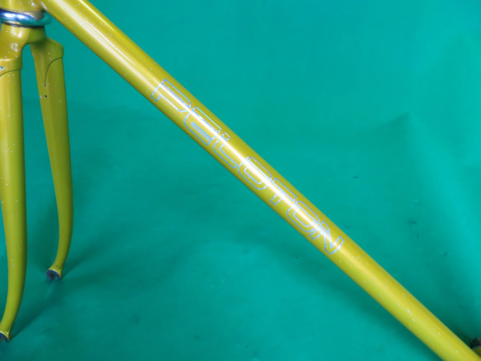 PELOTON | yellow with rainbow flake 2005 | 52cm - Image 6
