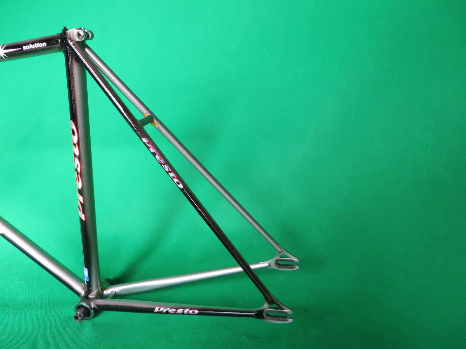 Presto Black/Silver Fade Columbus Max Fork - 2012 {52cm} - Image 8