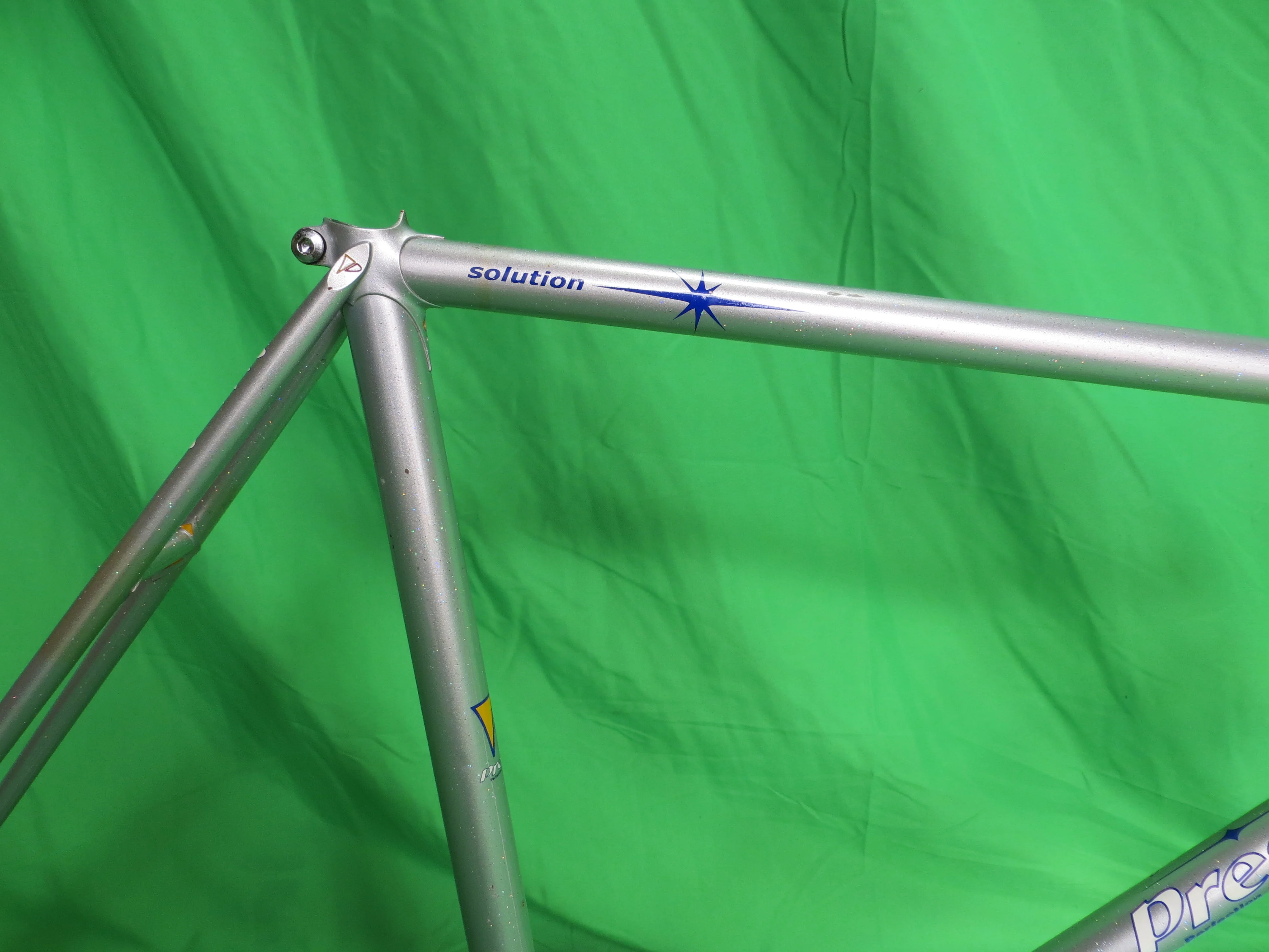 PRESTO Columbus Genius // Bluish Silver with Rainbow Flake // 52cm - Image 12