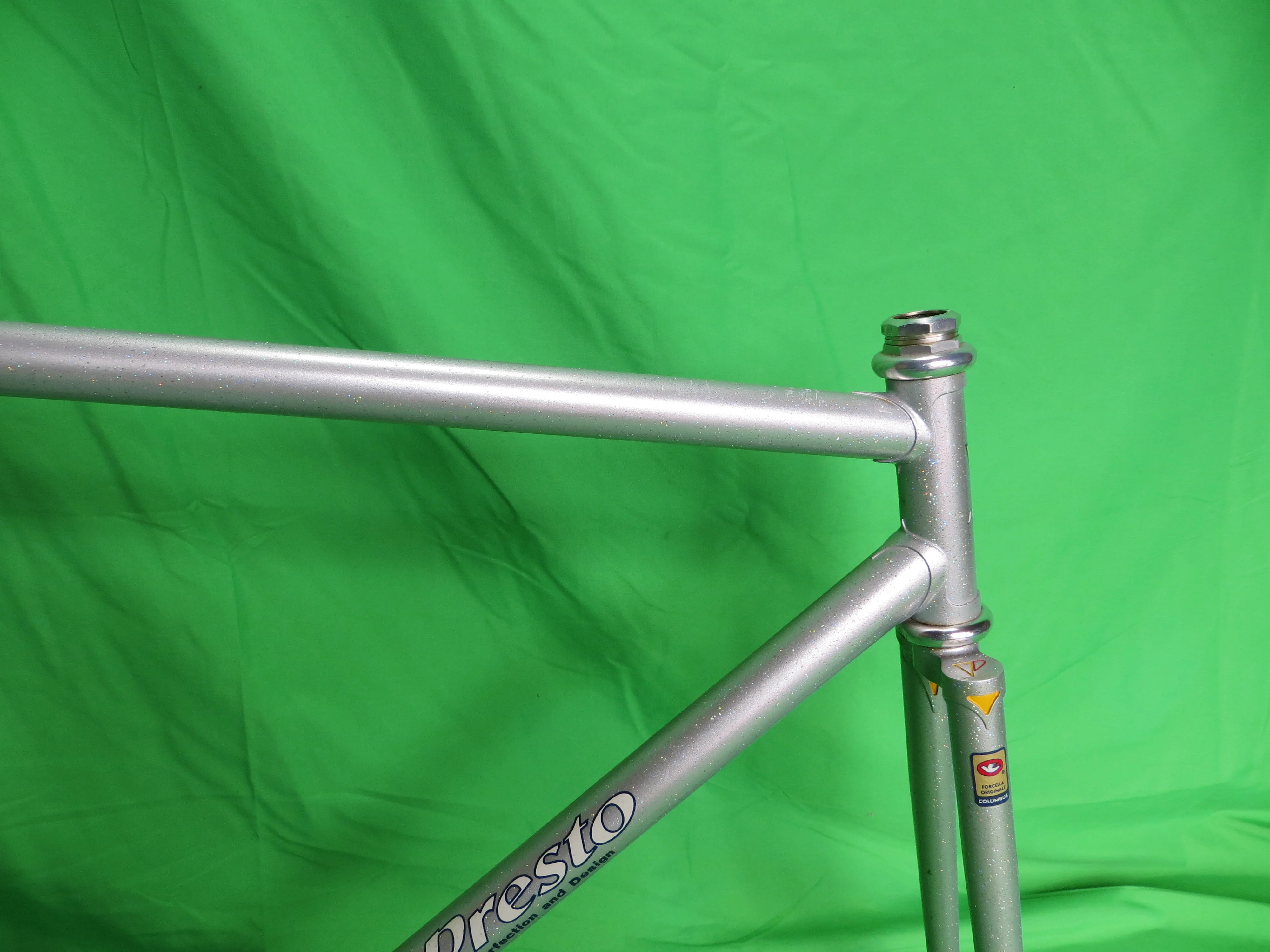 PRESTO Columbus Forcella  // Silver with Rainbow Flake  // 52cm - Image 11