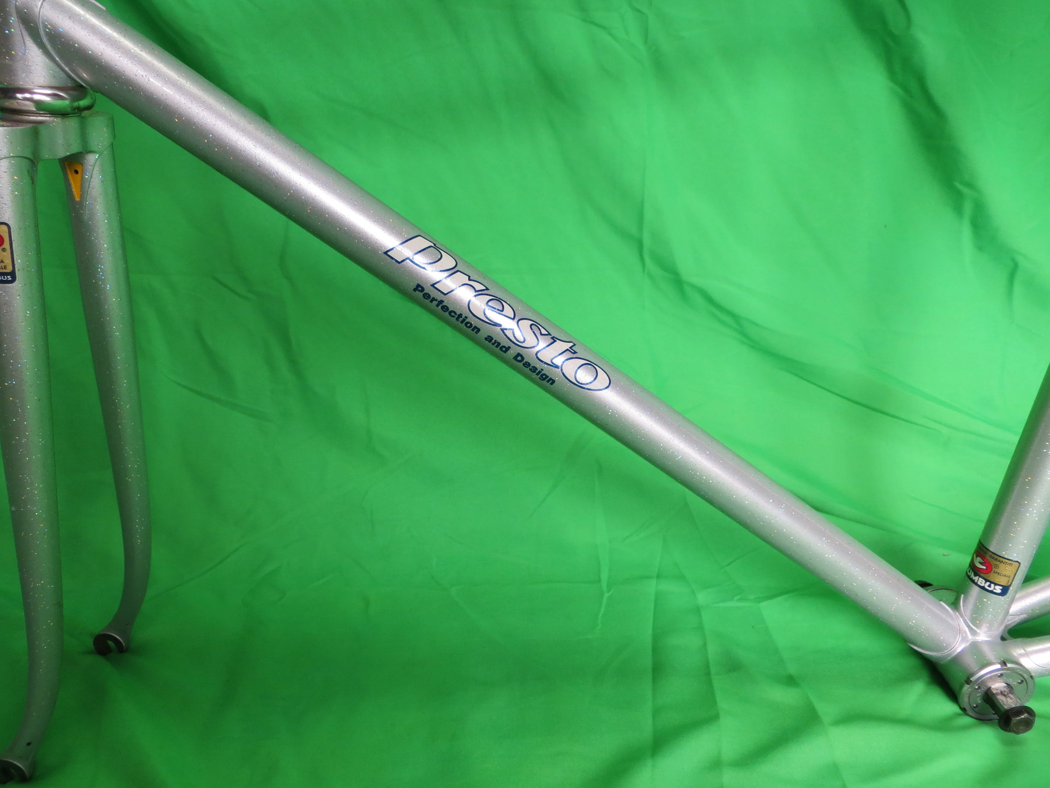 PRESTO Columbus Forcella  // Silver with Rainbow Flake  // 52cm - Image 6