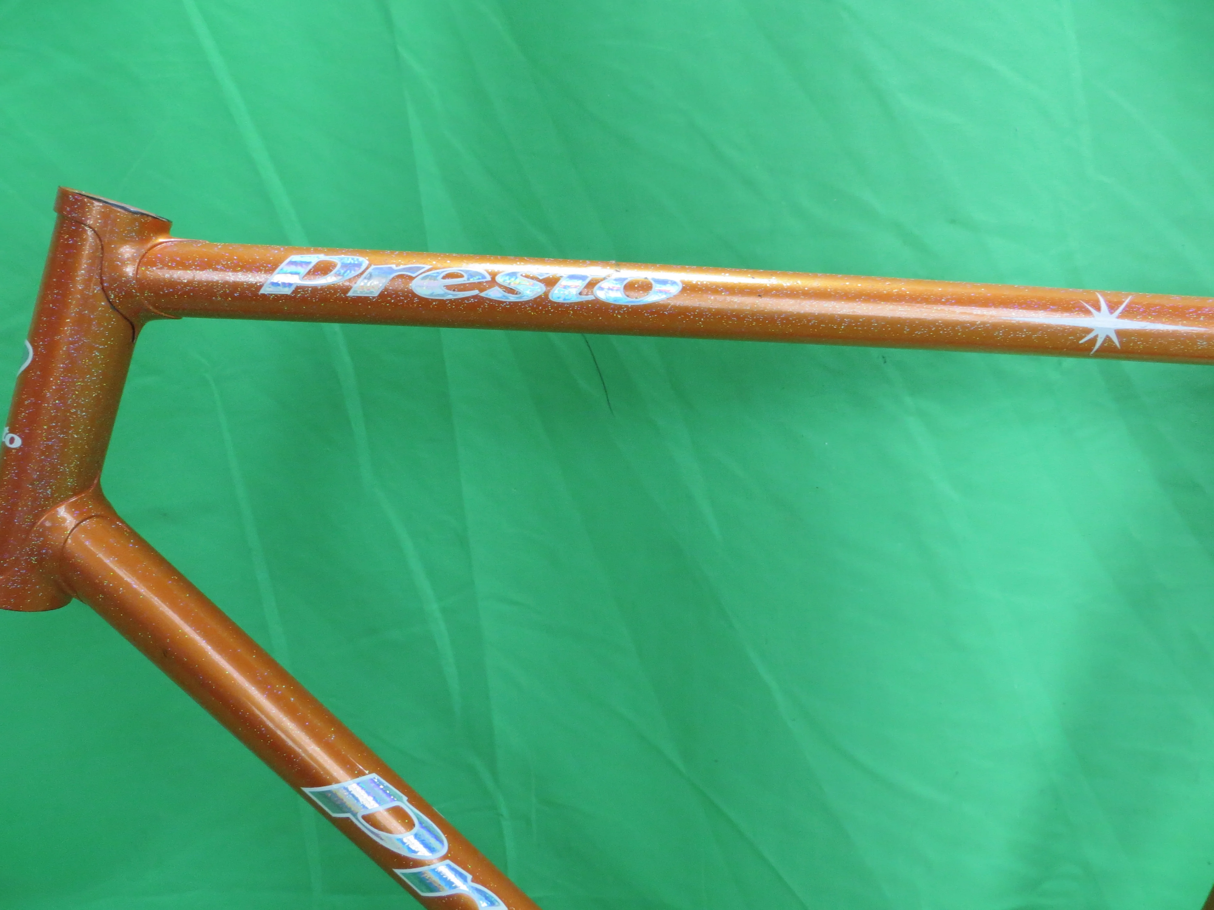 Presto Reynolds 853 // Orange Metallic with Rinboa Flake  // 54.5cm // For Repairs /260423 - Image 4