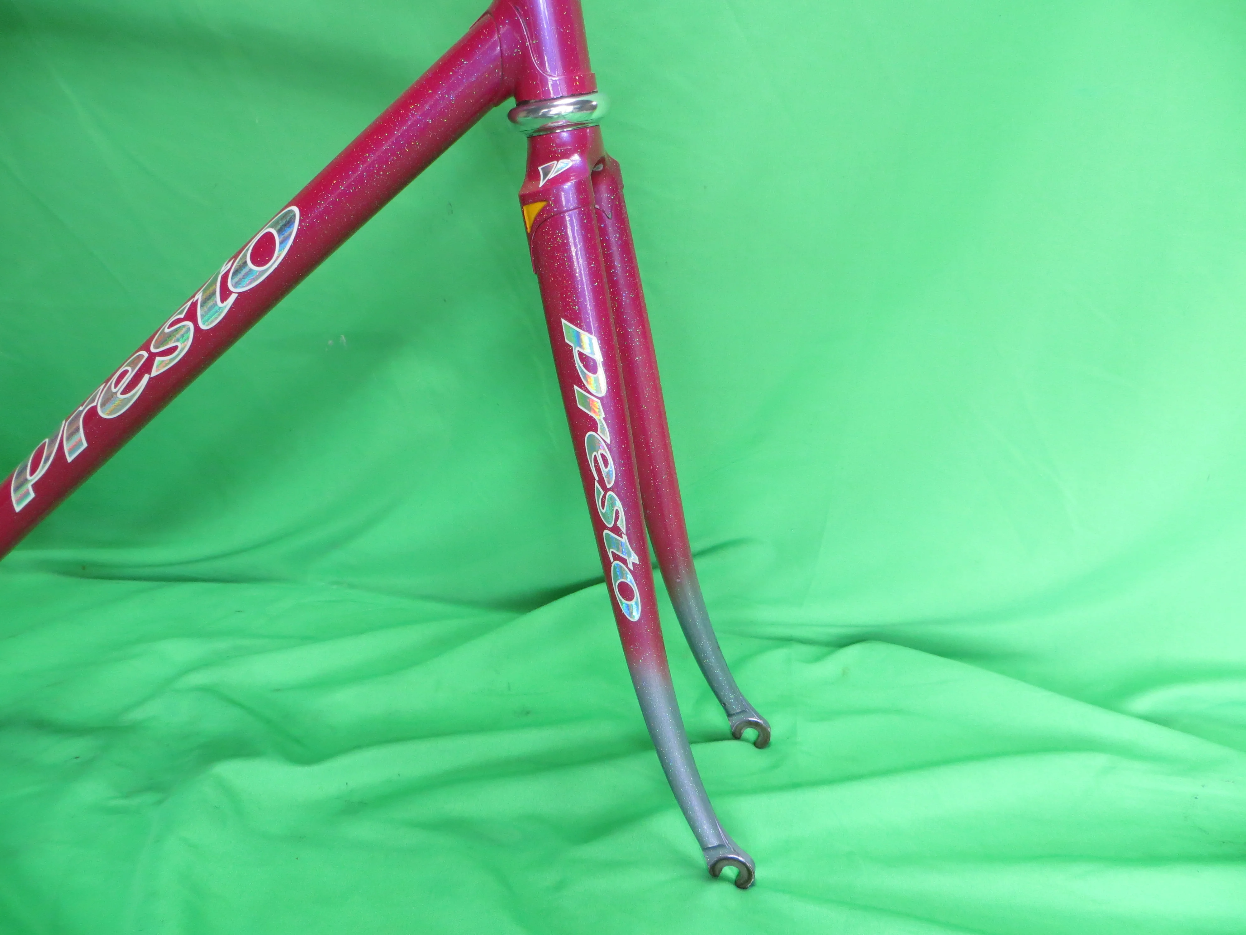 Presto // Ruby Metallic Light Purple Fade with Rainbow Flake // 52cm - Image 10