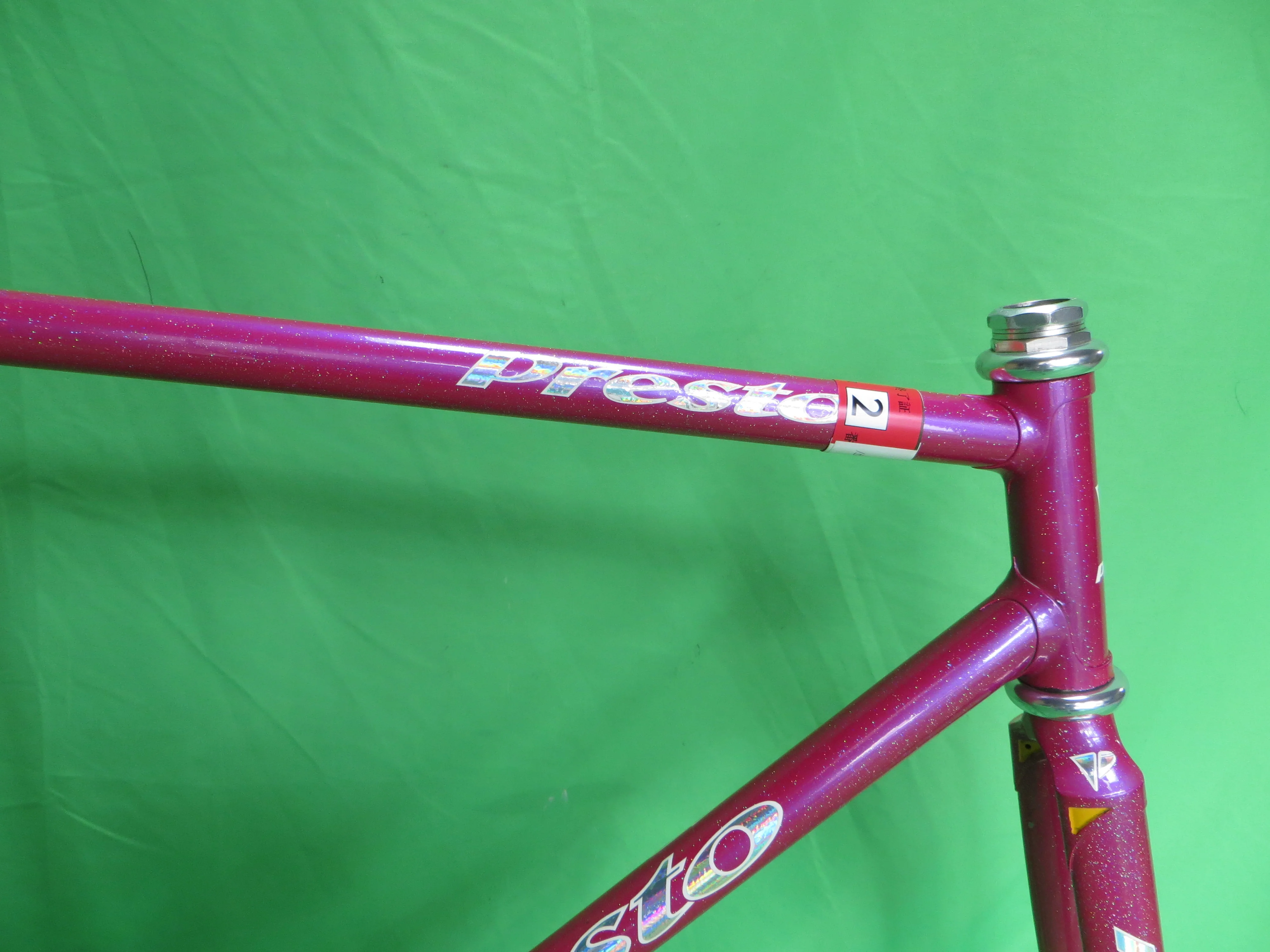 Presto // Ruby Metallic Light Purple Fade with Rainbow Flake // 52cm - Image 11
