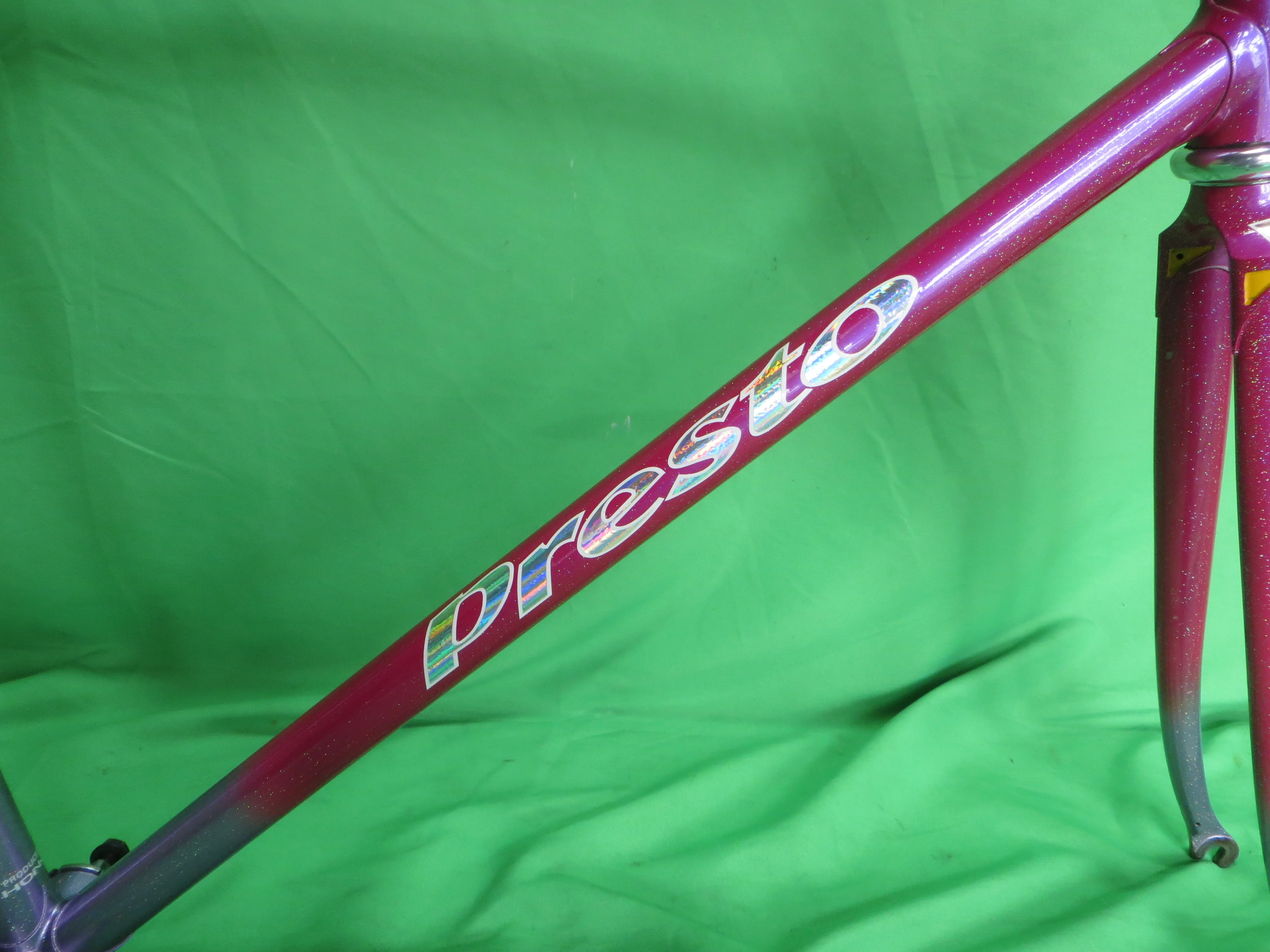 Presto // Ruby Metallic Light Purple Fade with Rainbow Flake // 52cm - Image 13