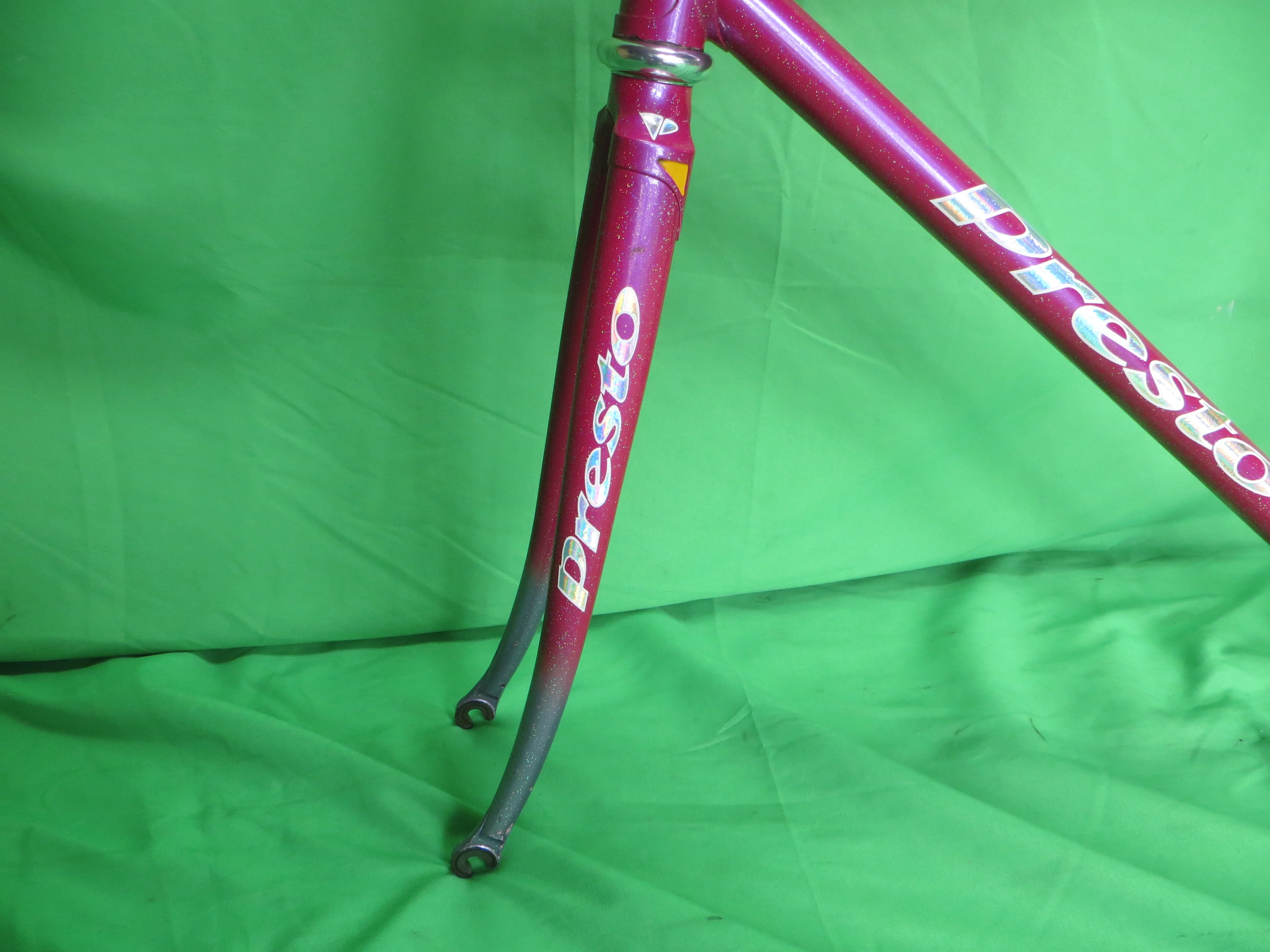 Presto // Ruby Metallic Light Purple Fade with Rainbow Flake // 52cm - Image 3