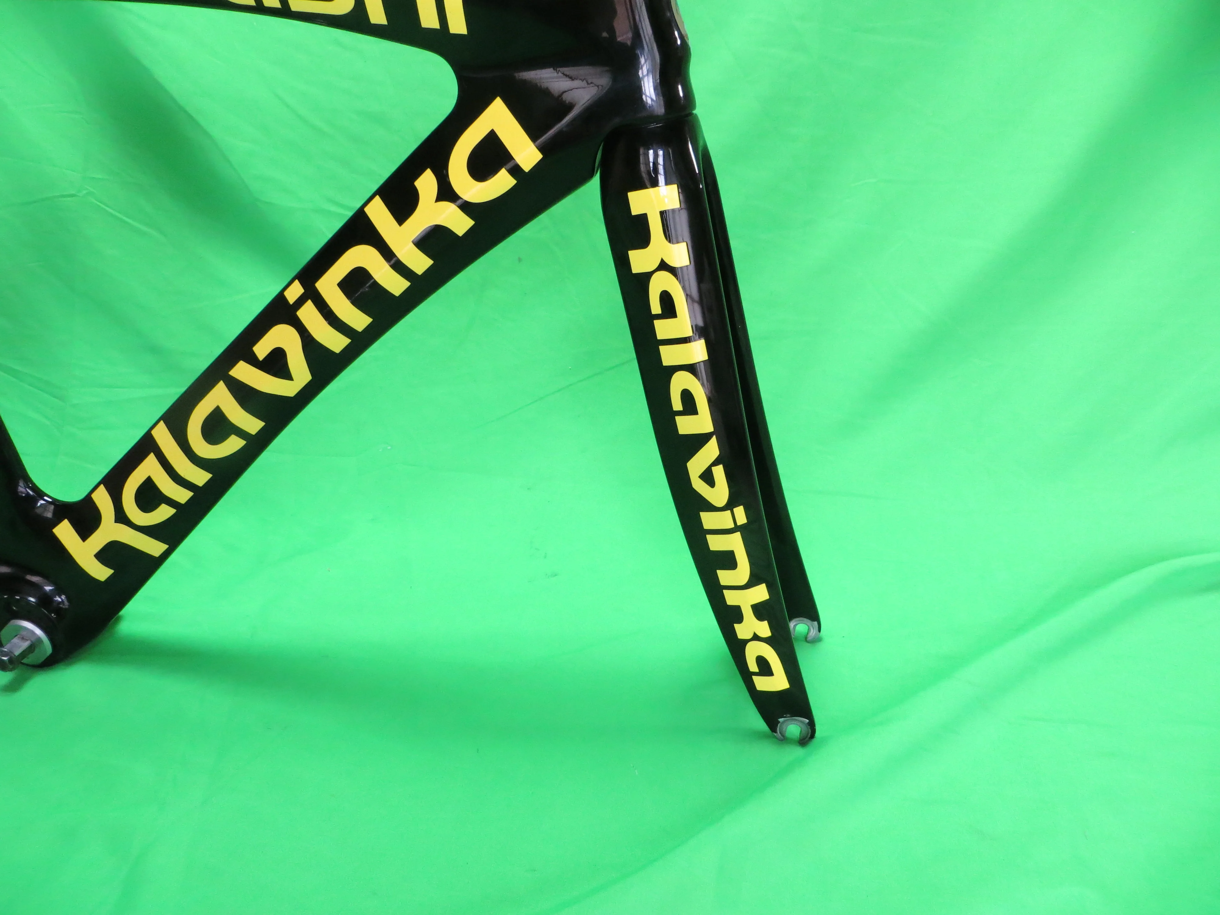 Rare! Kalavinka Girl'S Keirin Carbon Track Frame // Black // 47cm NJS Approved - Image 10