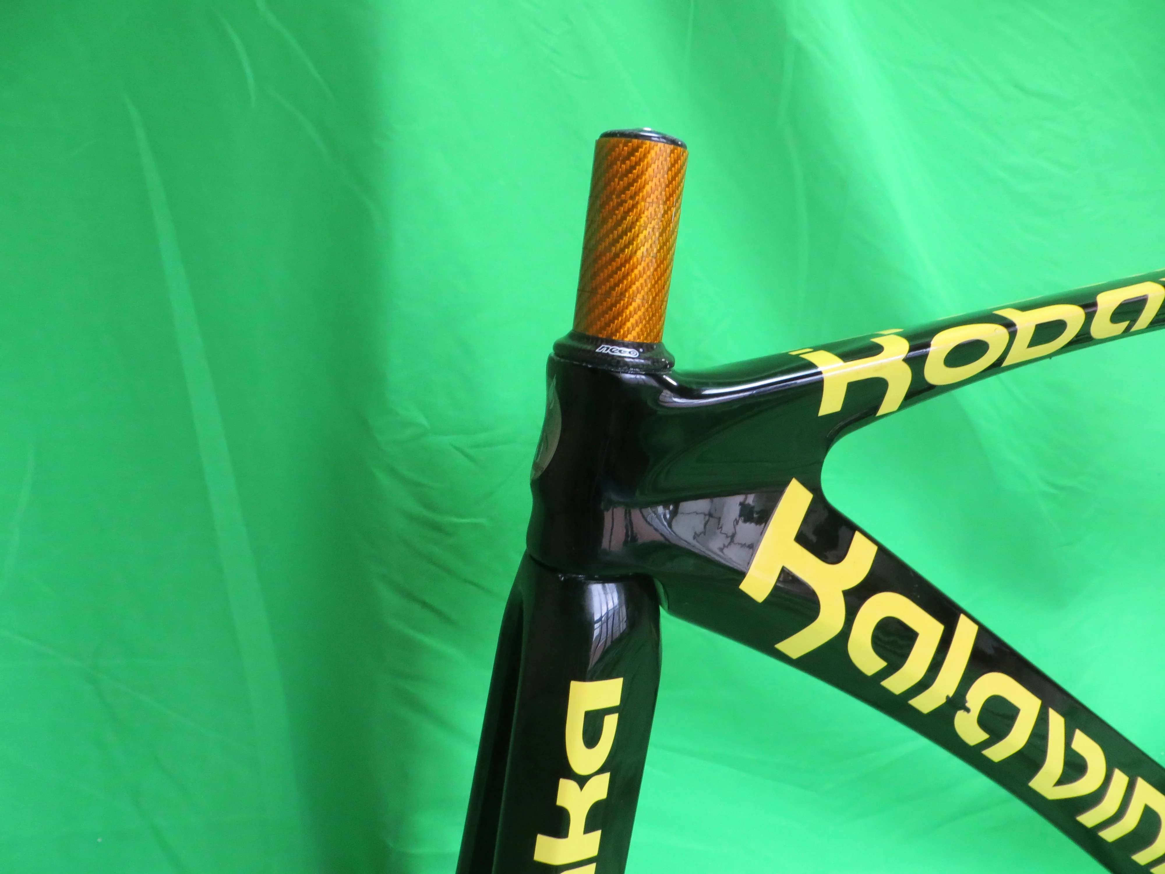 Rare! Kalavinka Girl'S Keirin Carbon Track Frame // Black // 47cm NJS Approved - Image 2