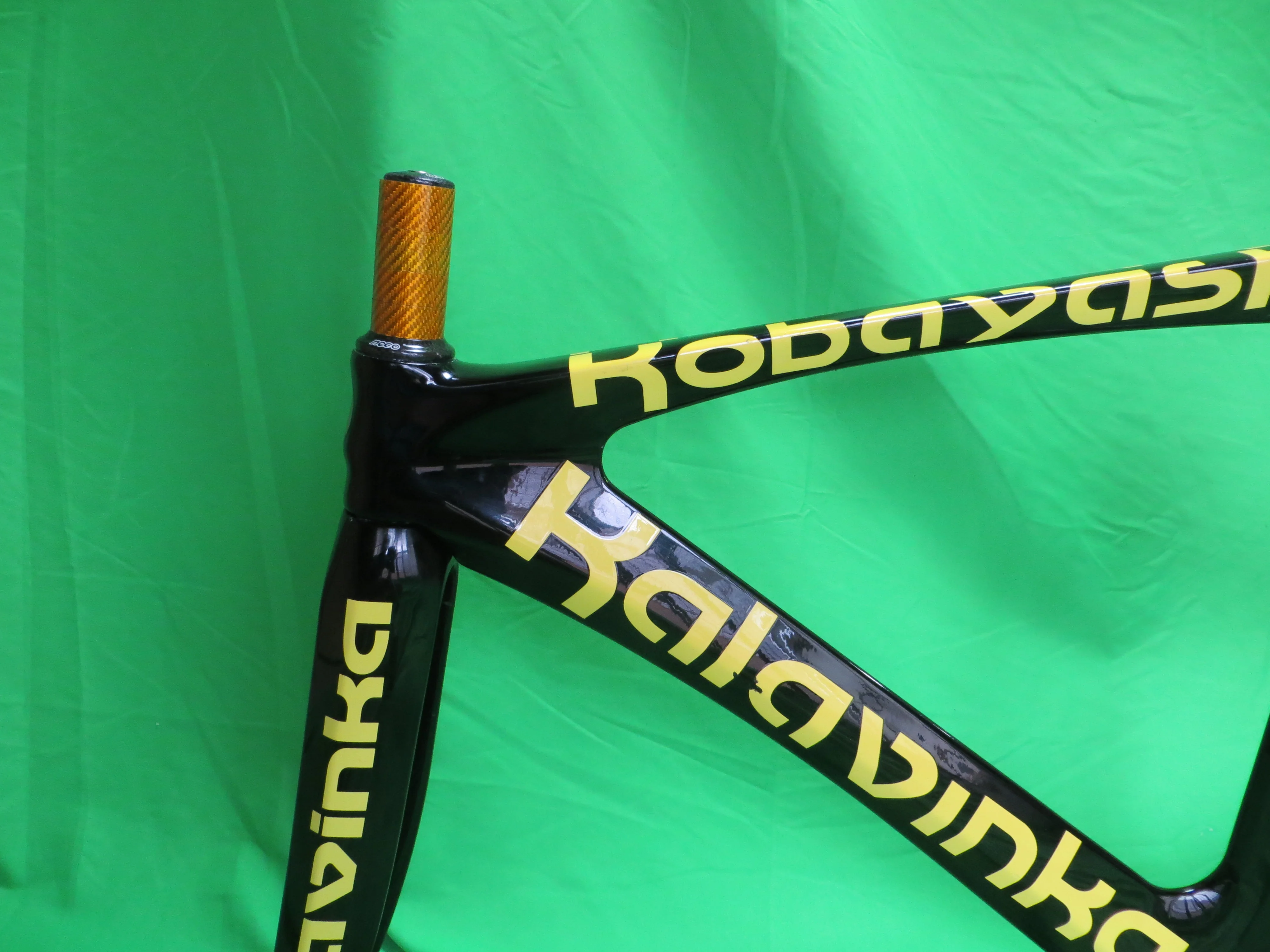 Rare! Kalavinka Girl'S Keirin Carbon Track Frame // Black // 47cm NJS Approved - Image 4