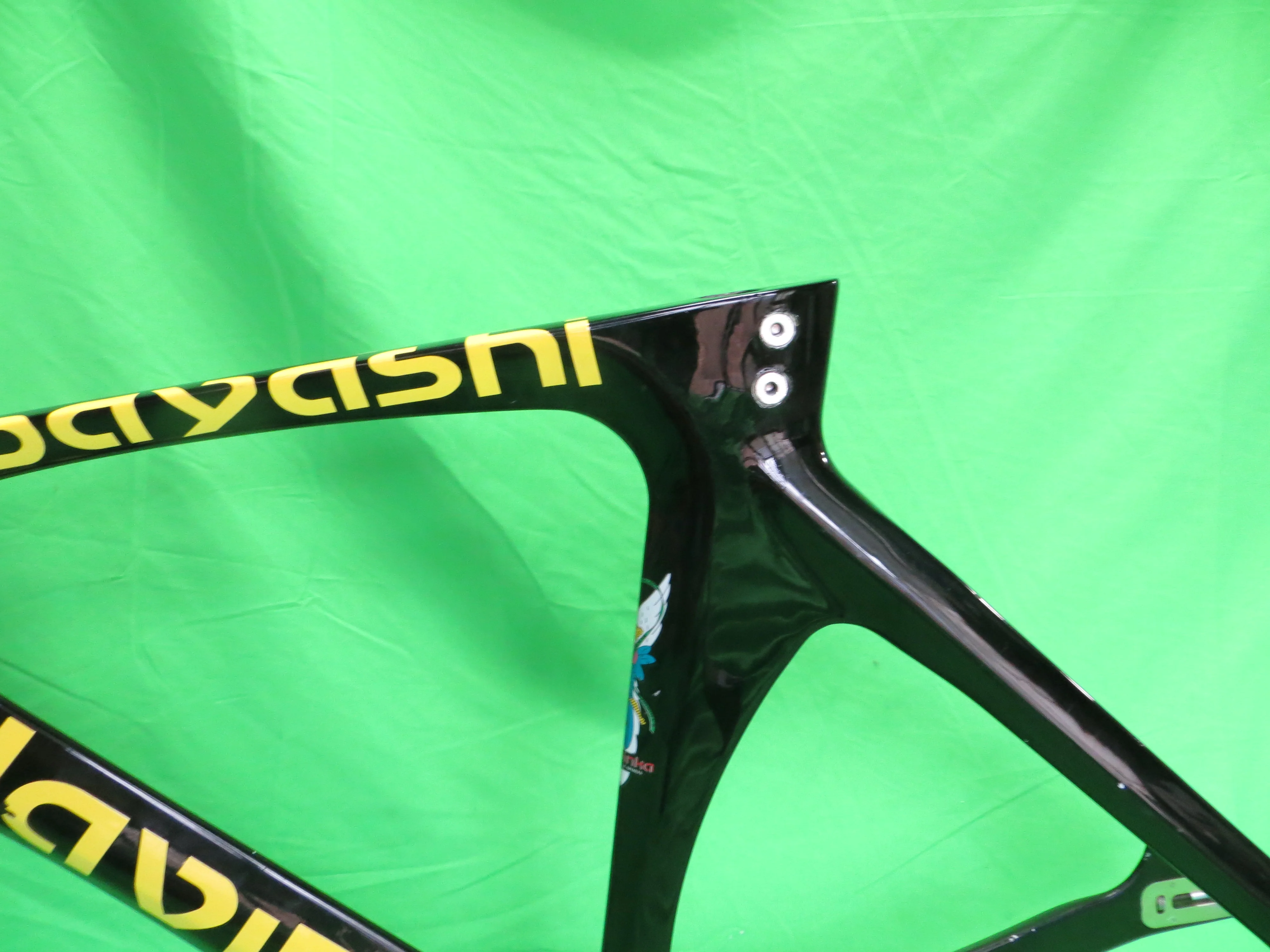 Rare! Kalavinka Girl'S Keirin Carbon Track Frame // Black // 47cm NJS Approved - Image 5