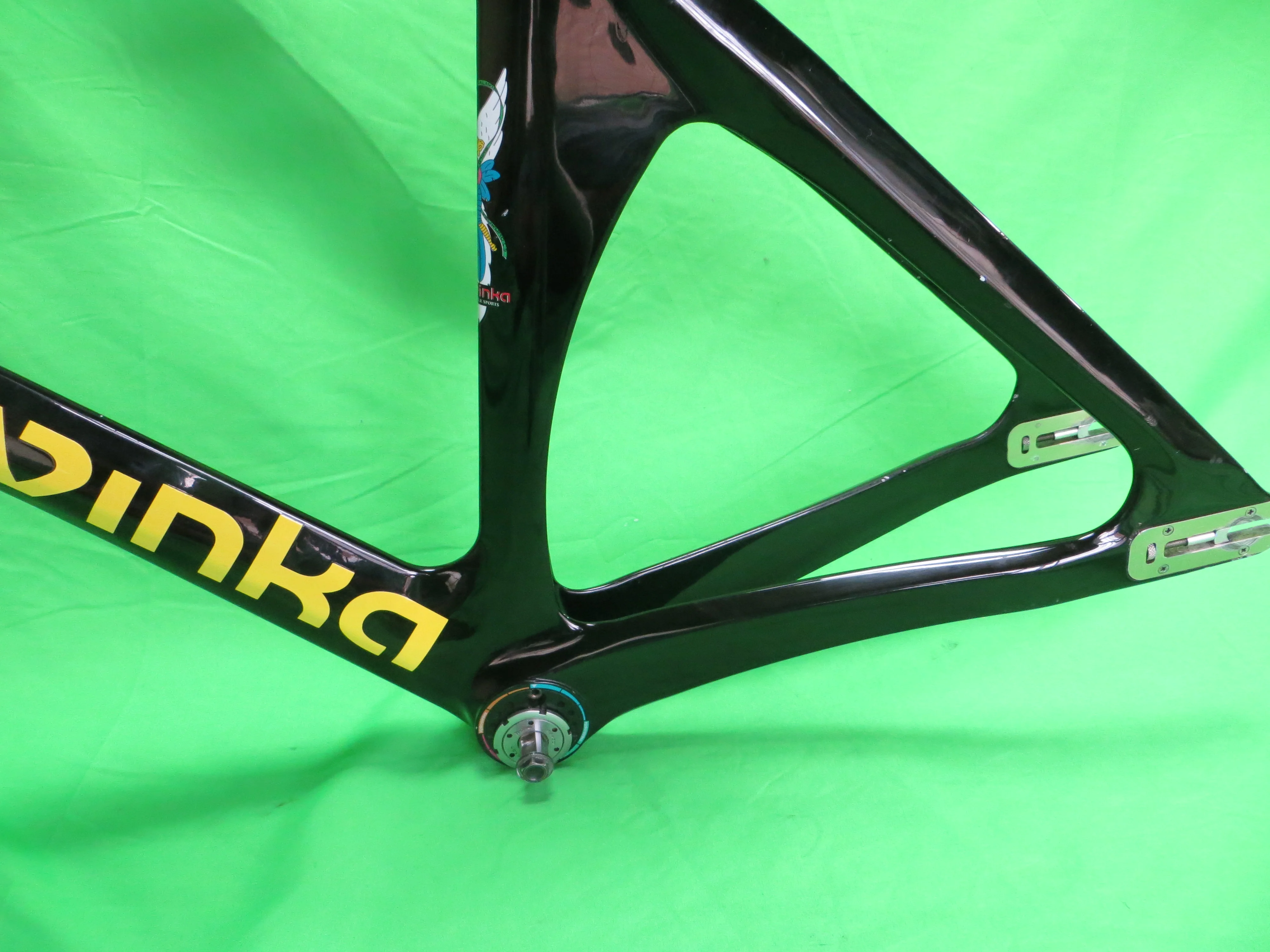 Rare! Kalavinka Girl'S Keirin Carbon Track Frame // Black // 47cm NJS Approved - Image 7