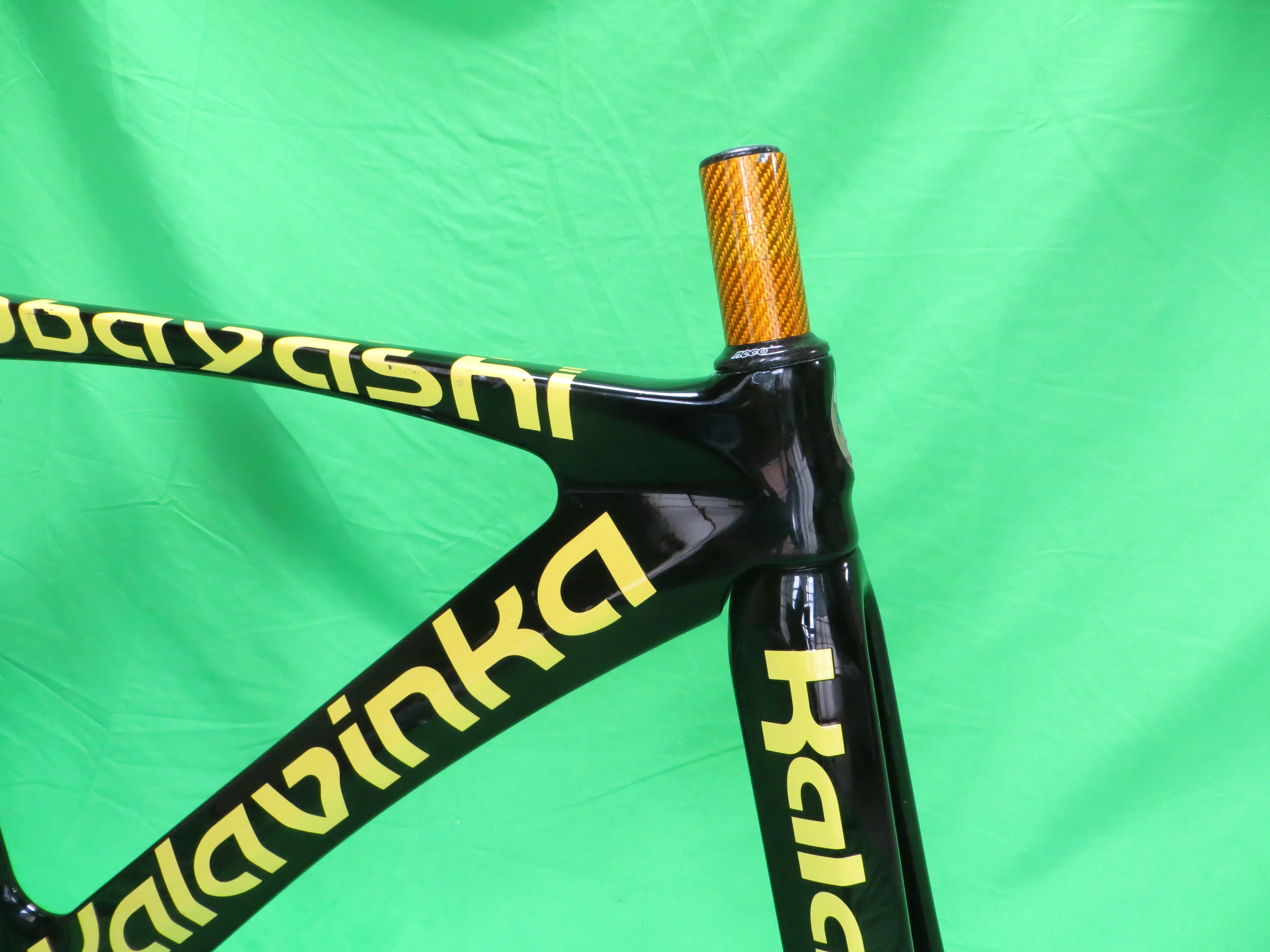 Rare! Kalavinka Girl'S Keirin Carbon Track Frame // Black // 47cm NJS Approved - Image 9