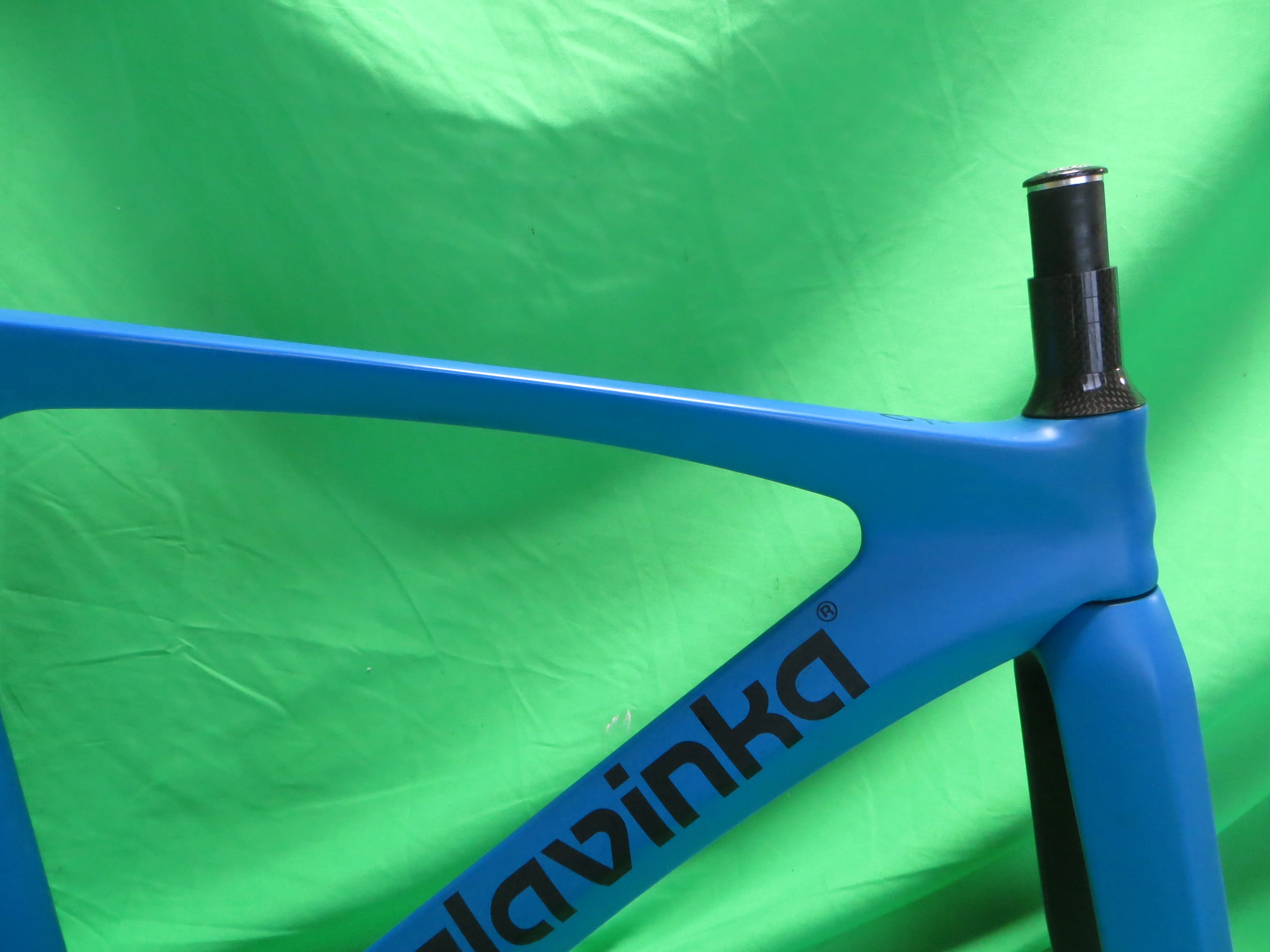 Rare! Kalavinka Girl'S Keirin Carbon Track Frame // Matte Blue Black Two Tone // 46cm NJS Approved - Image 11