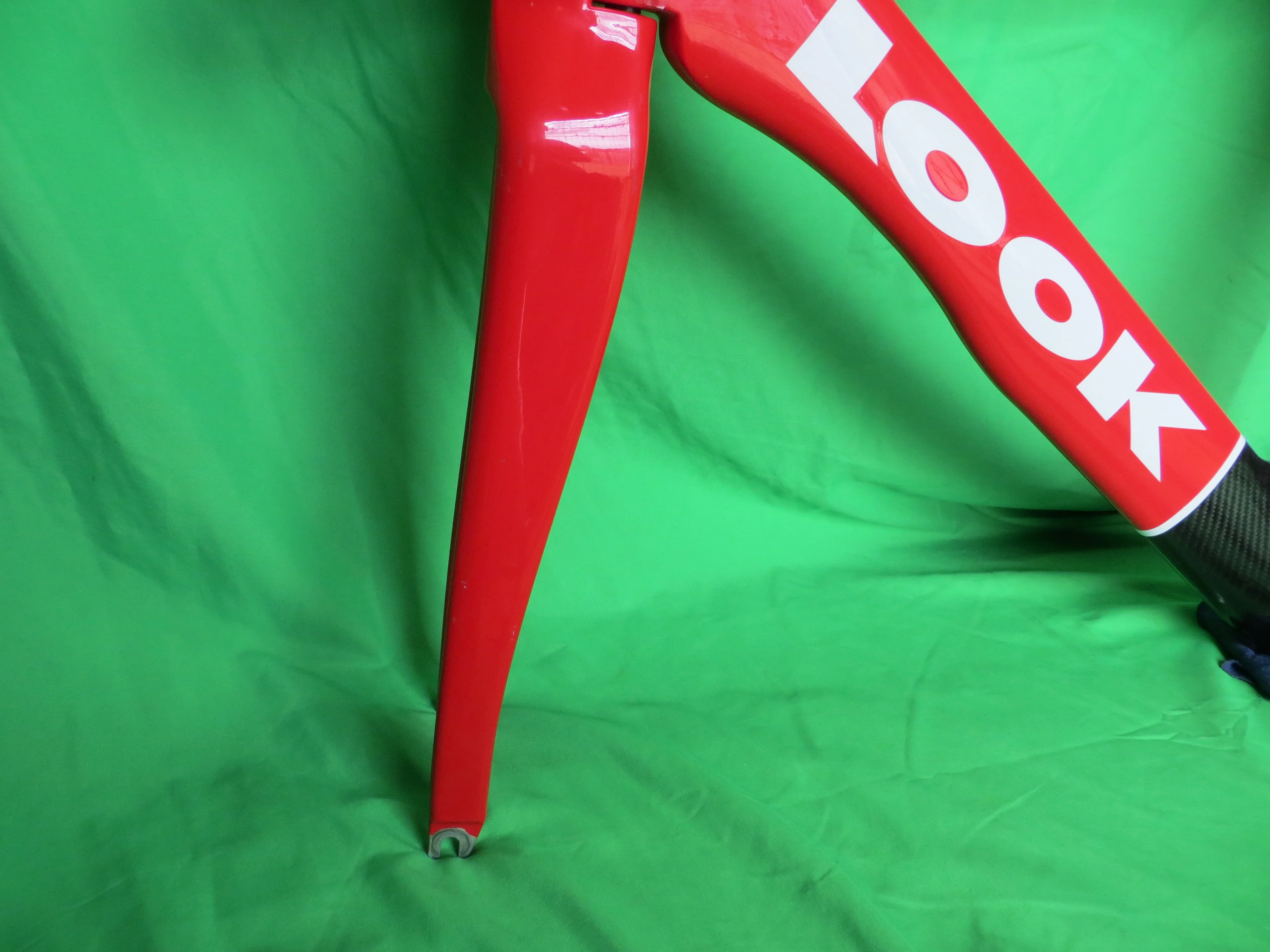 Super Rare! Look 496 Carbon Track Frame Japan National Team Athens Olympics Version // Black/Red // 52cm - Image 3