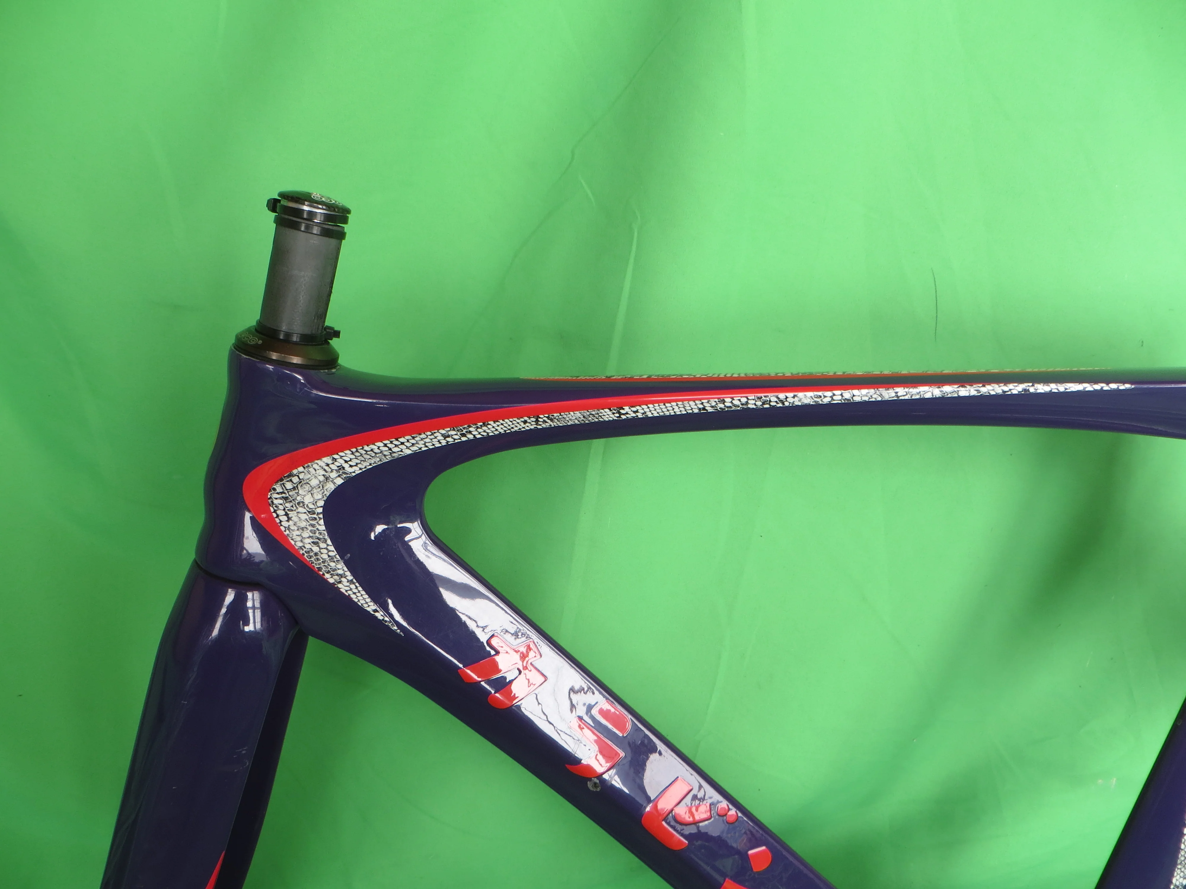 Rare M-size! Kalavinka GIRLS Keirin Carbon Track Frame // Purple // 50cm NJS Approved - Image 4