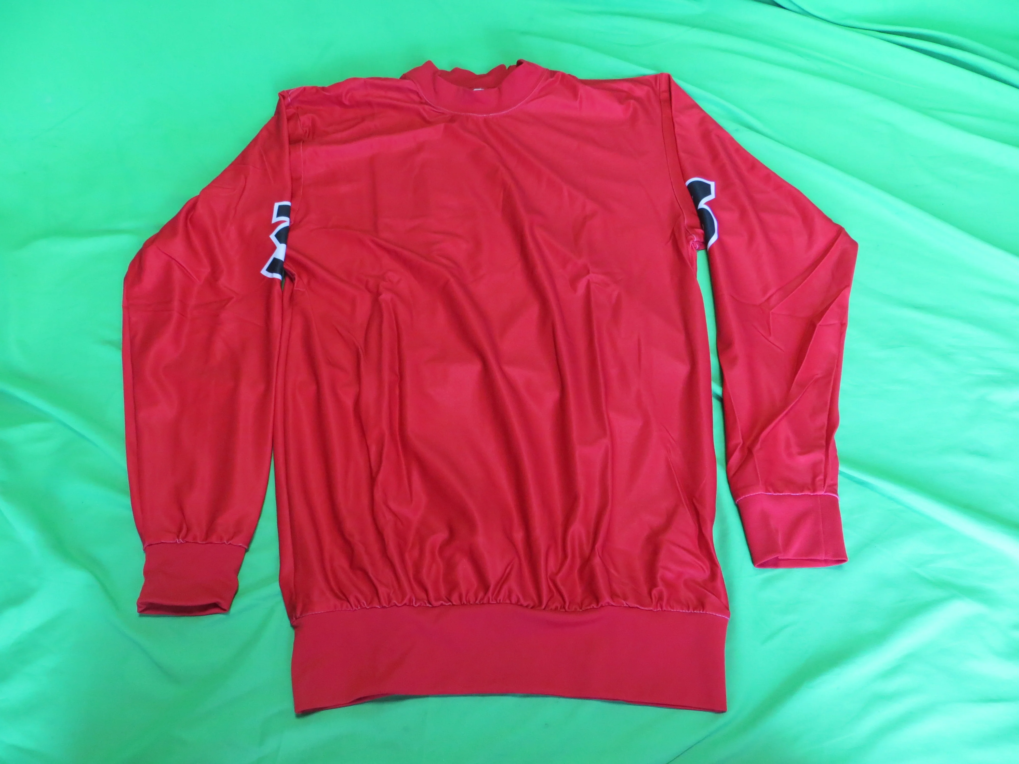Rare! Never Used!! Authentic Keirin Jersey Japanese 3L Size (American XL) + Helmet Cover /230729 - Image 2