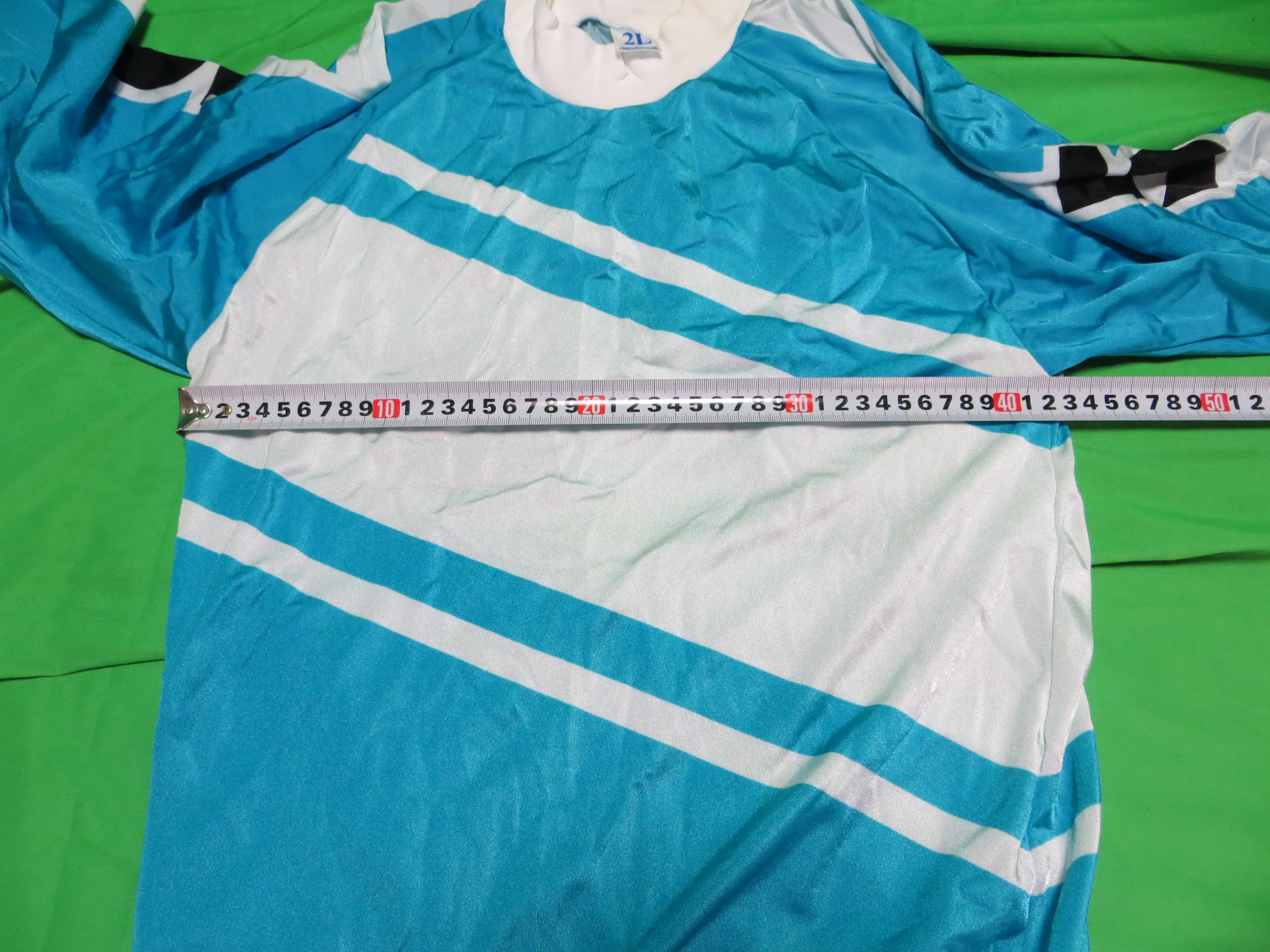 Rare! Vintage Authentic Keirin Jersey Japanese LL Size (American L) + Helmet Cover - Image 3