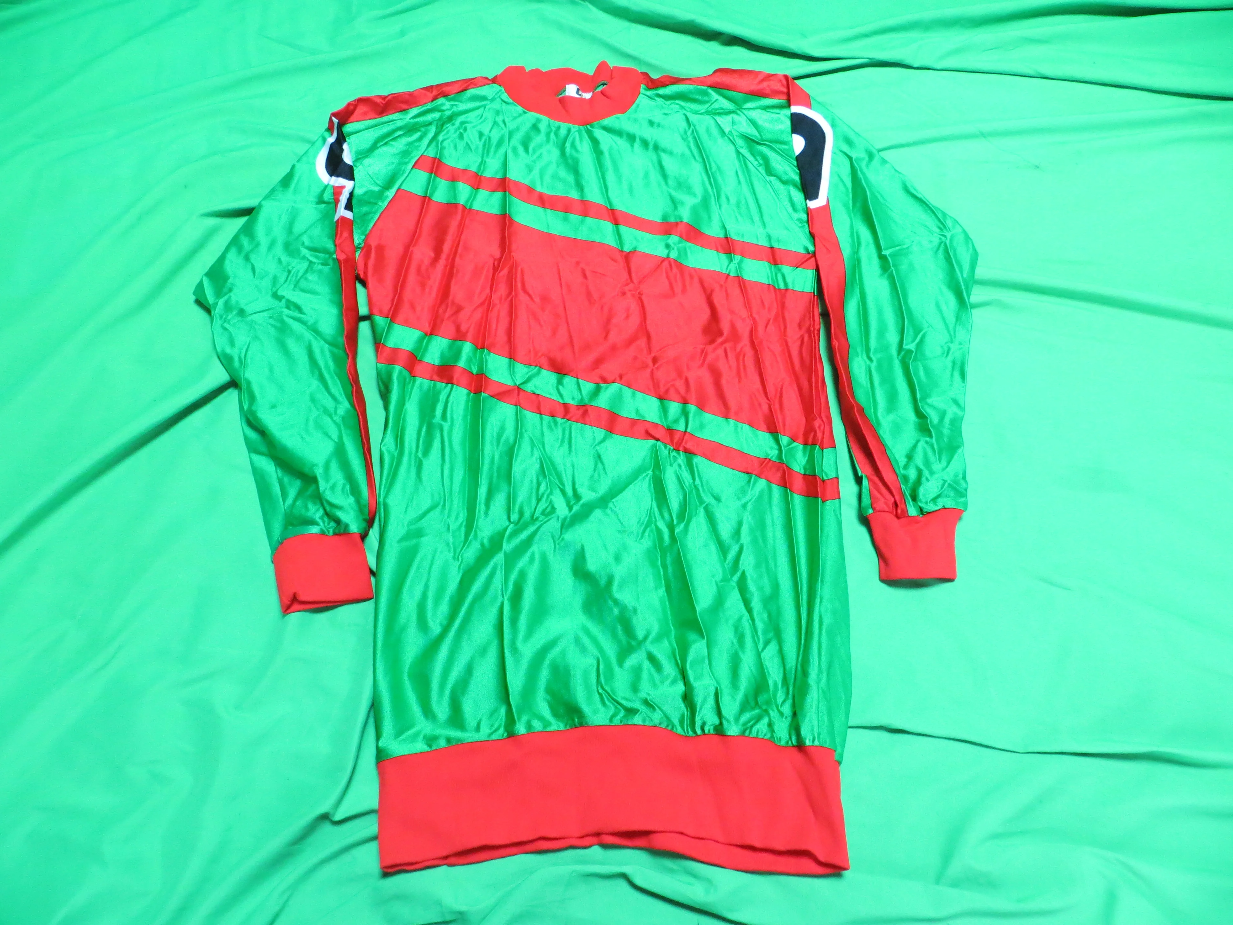Rare! Vintage Authentic Keirin Jersey Japanese LL Size (American L) + Helmet Cover - Image 2