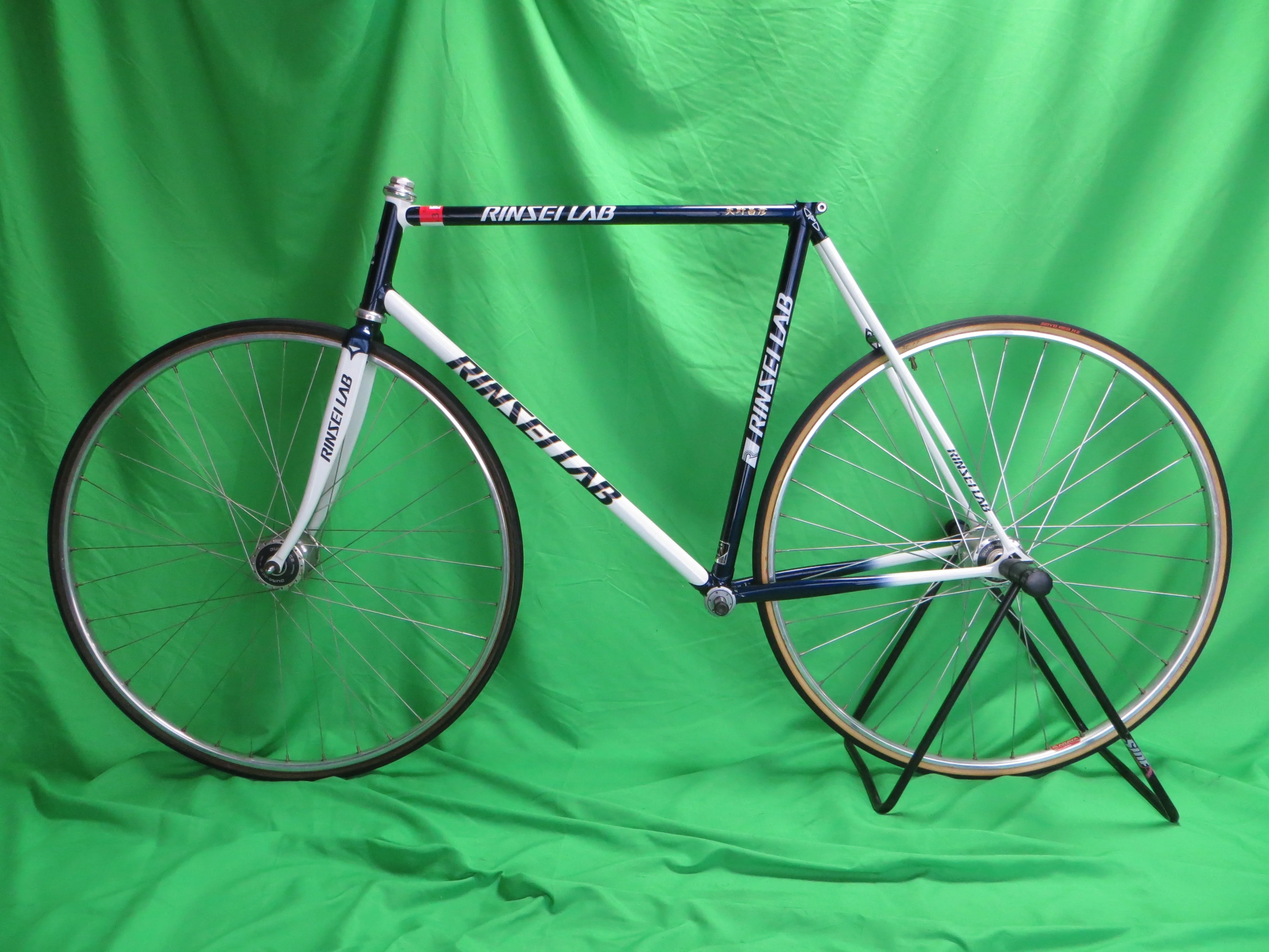 RINSEI LAB Columbus Max Fork // Dark Blue / White Two Tone // 55.5cm - Image 16