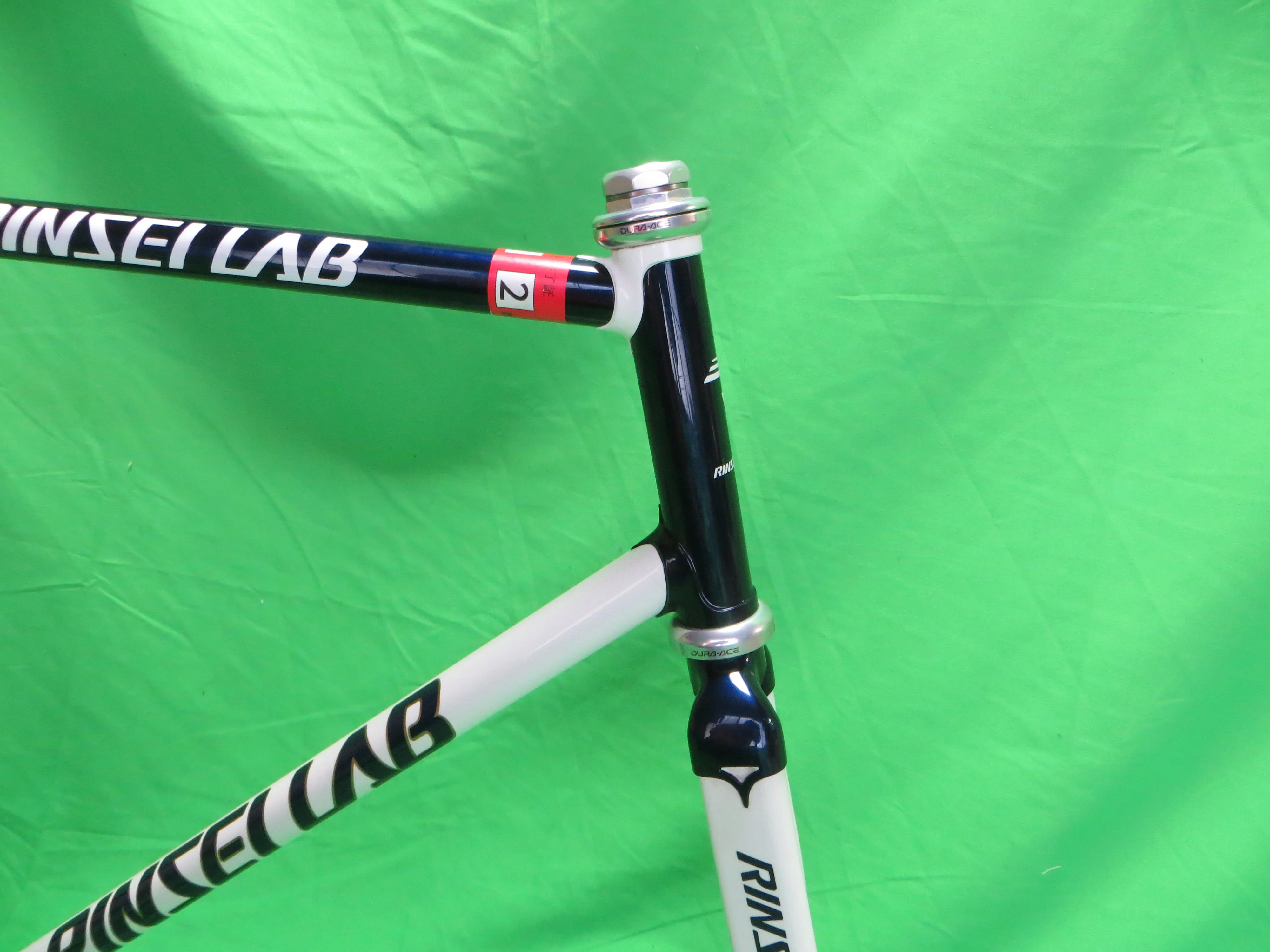 RINSEI LAB Columbus Max Fork // Dark Blue / White Two Tone // 55.5cm - Image 9