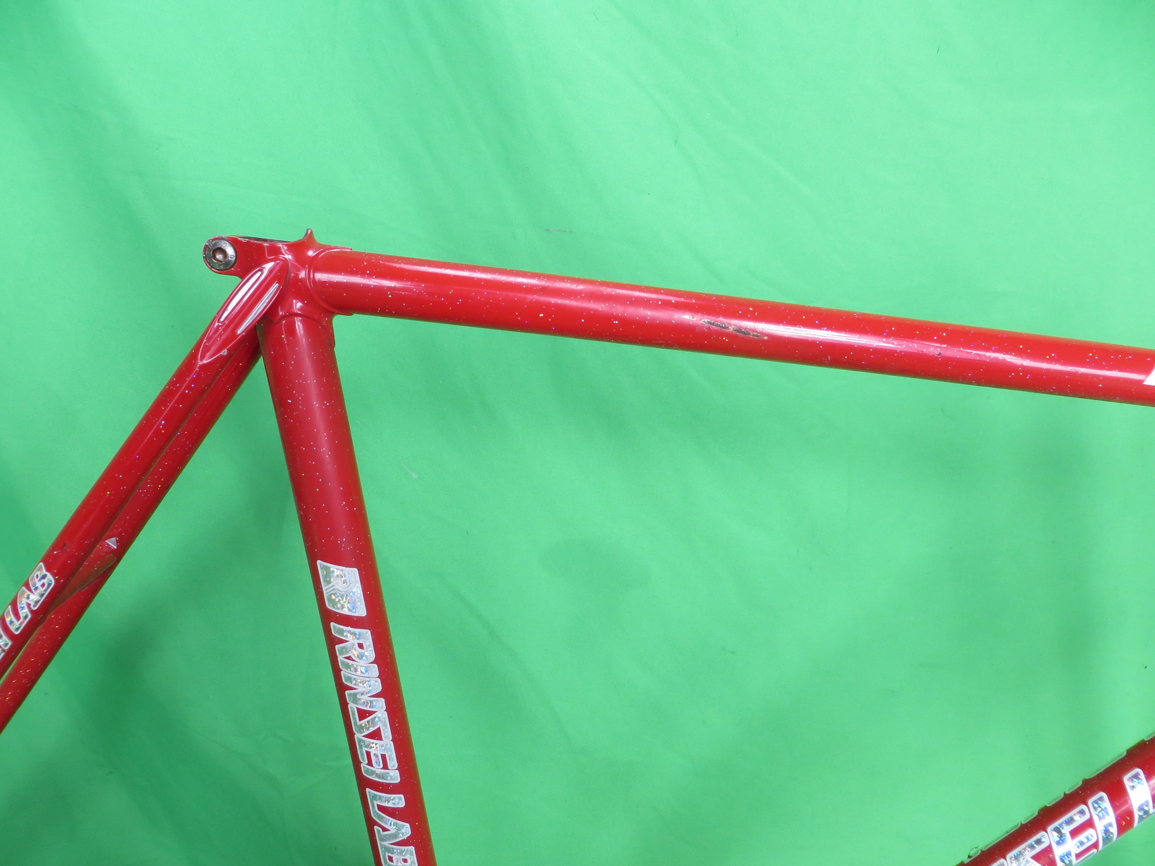 RINSEI LAB // Red with Rainbow Flake // 54cm - Image 12