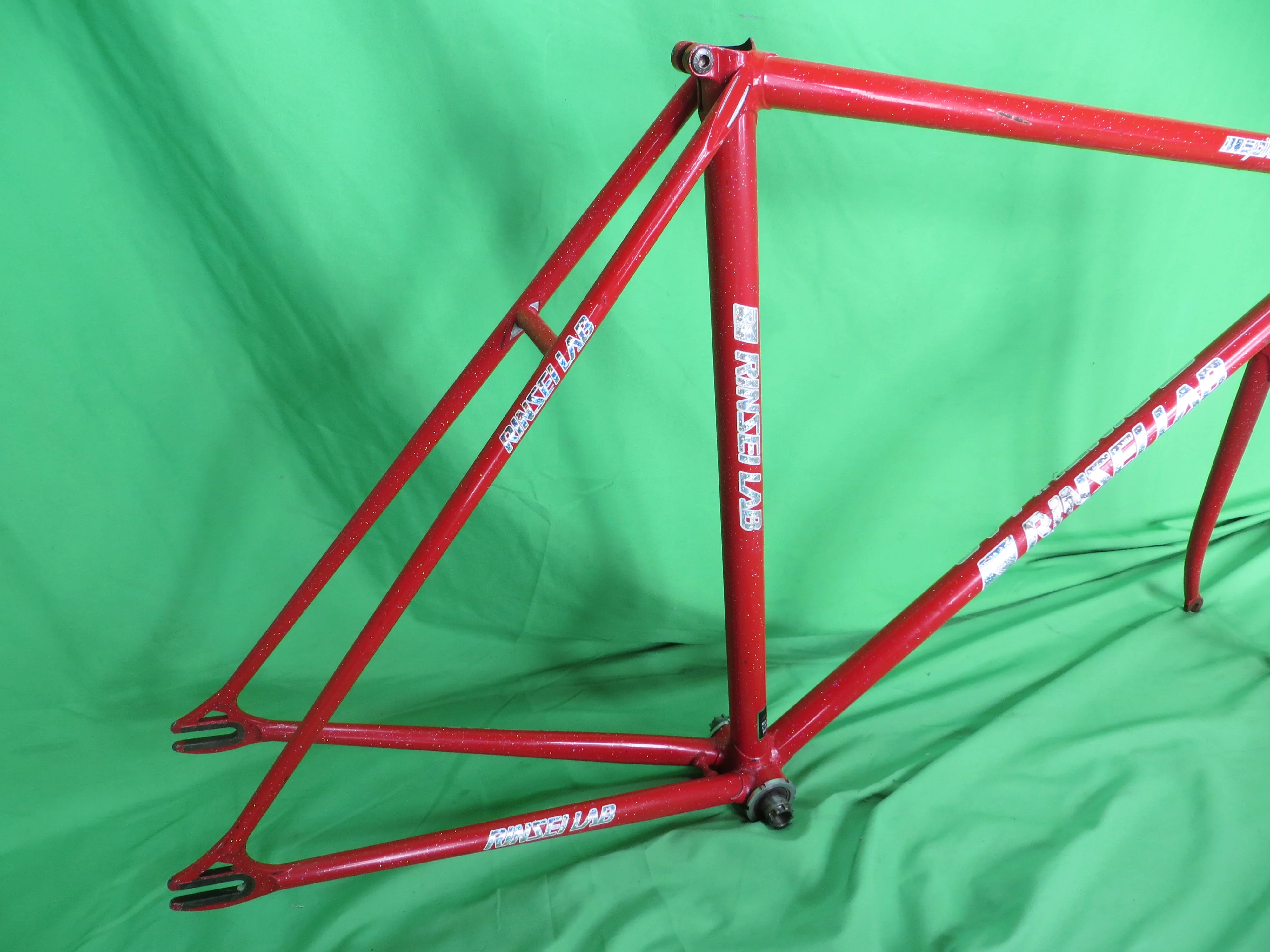 RINSEI LAB // Red with Rainbow Flake // 54cm - Image 15