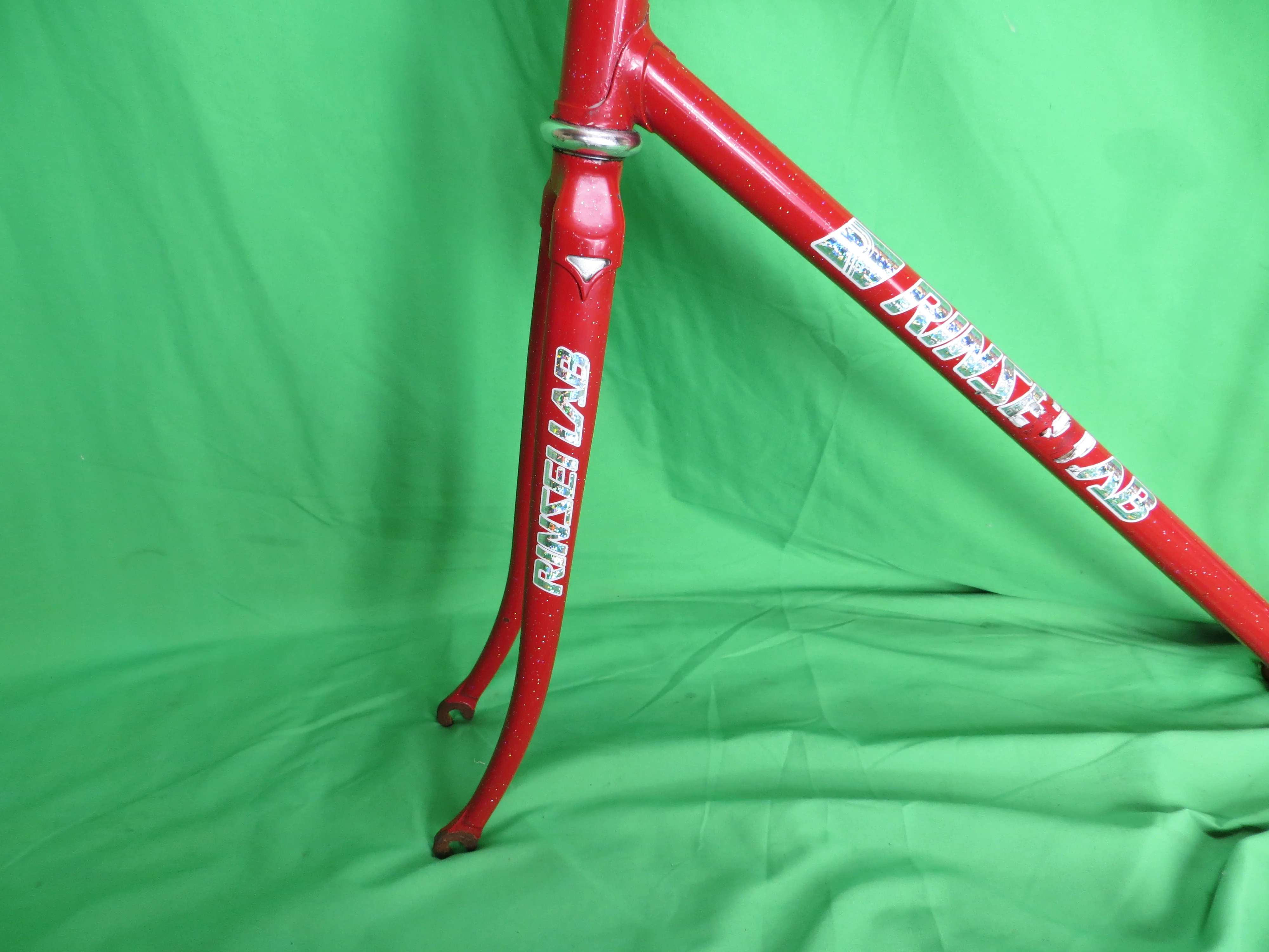 RINSEI LAB // Red with Rainbow Flake // 54cm - Image 3