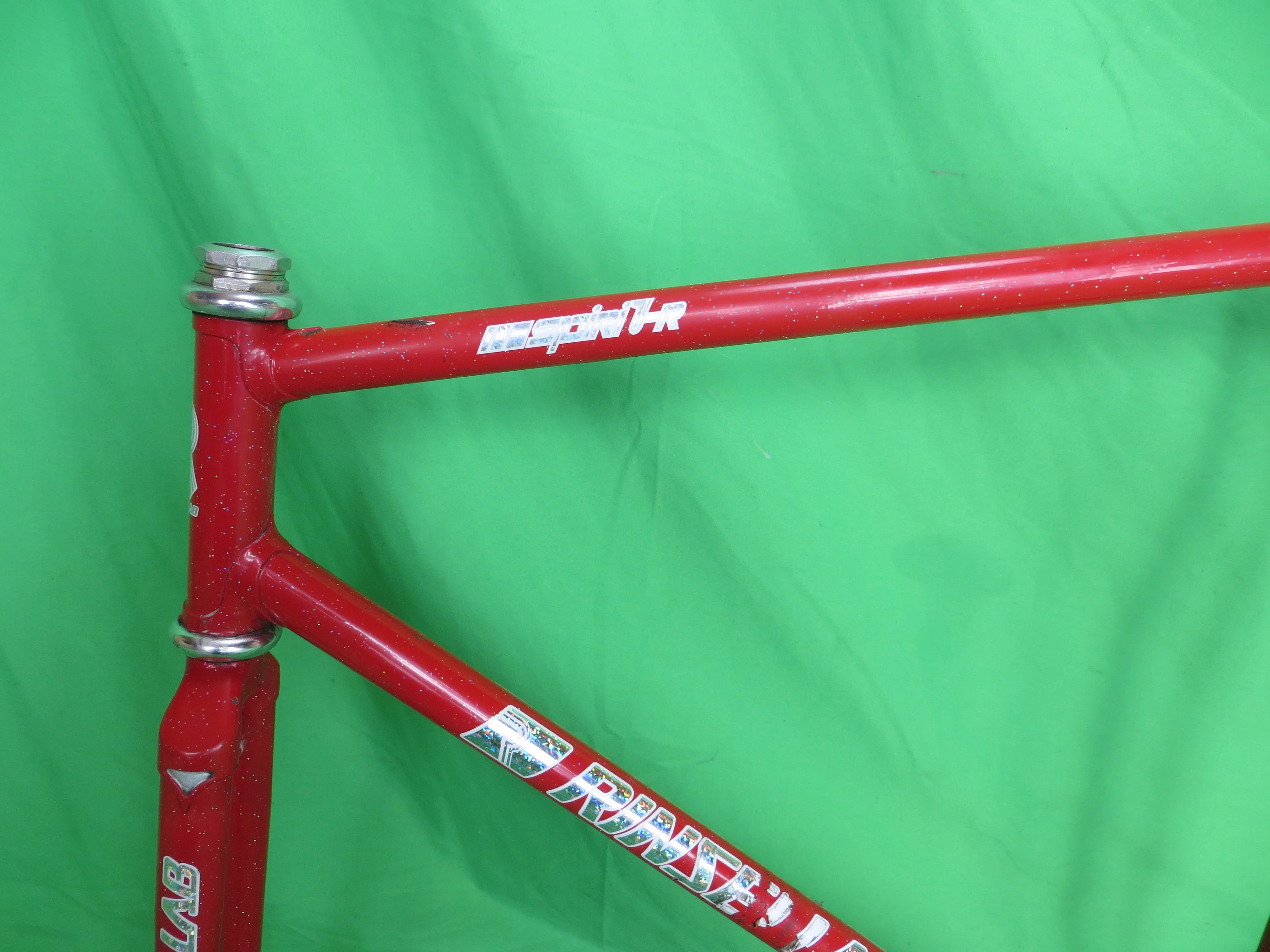 RINSEI LAB // Red with Rainbow Flake // 54cm - Image 4