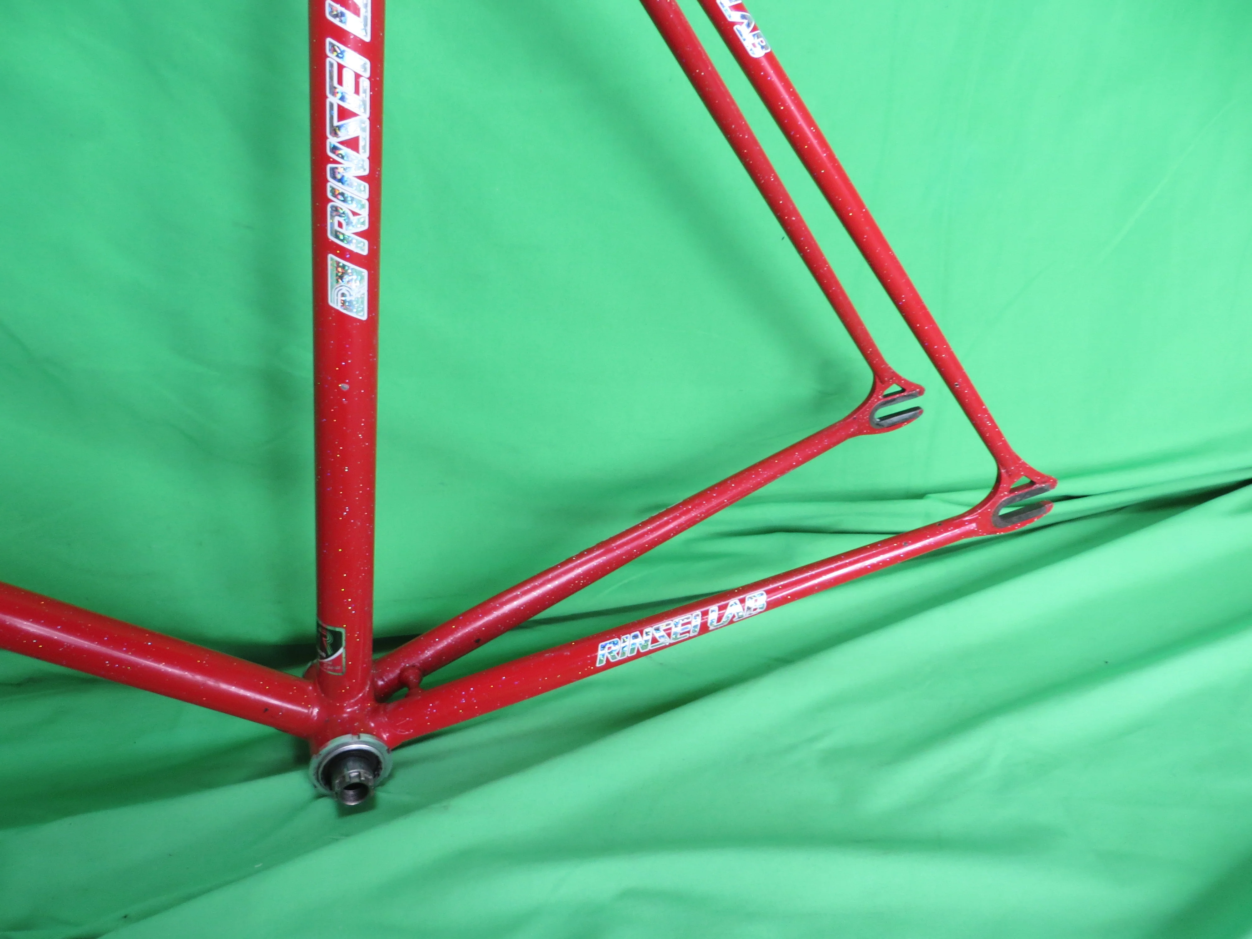RINSEI LAB // Red with Rainbow Flake // 54cm - Image 7