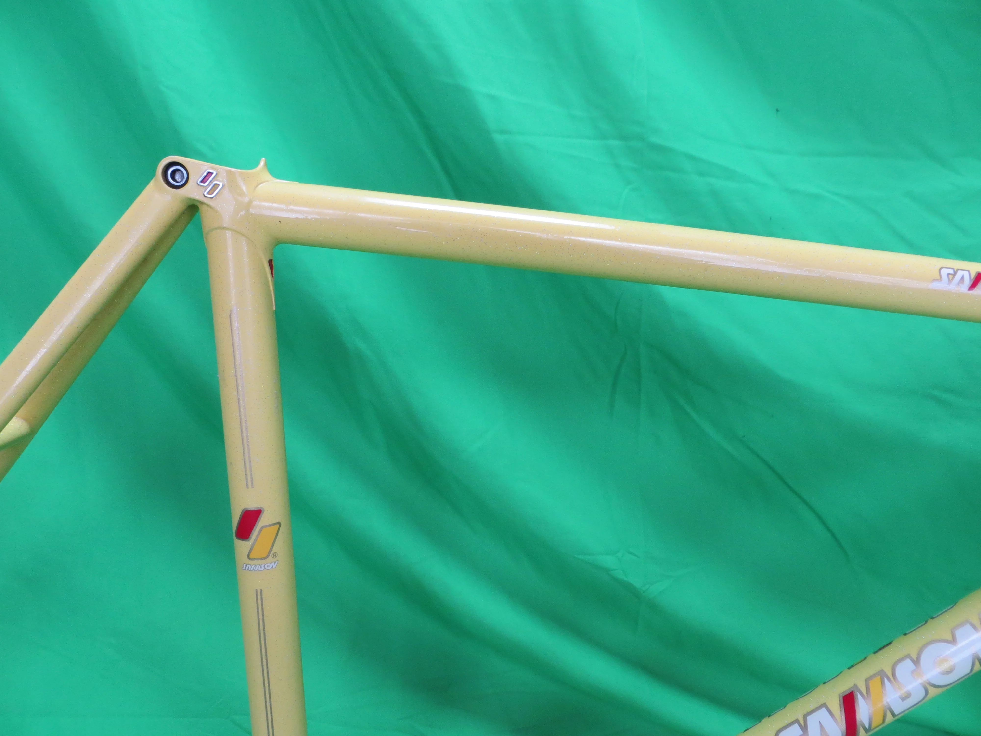 SAMSON Illusion // Yellow with rainbow flake // 50cm - Image 12