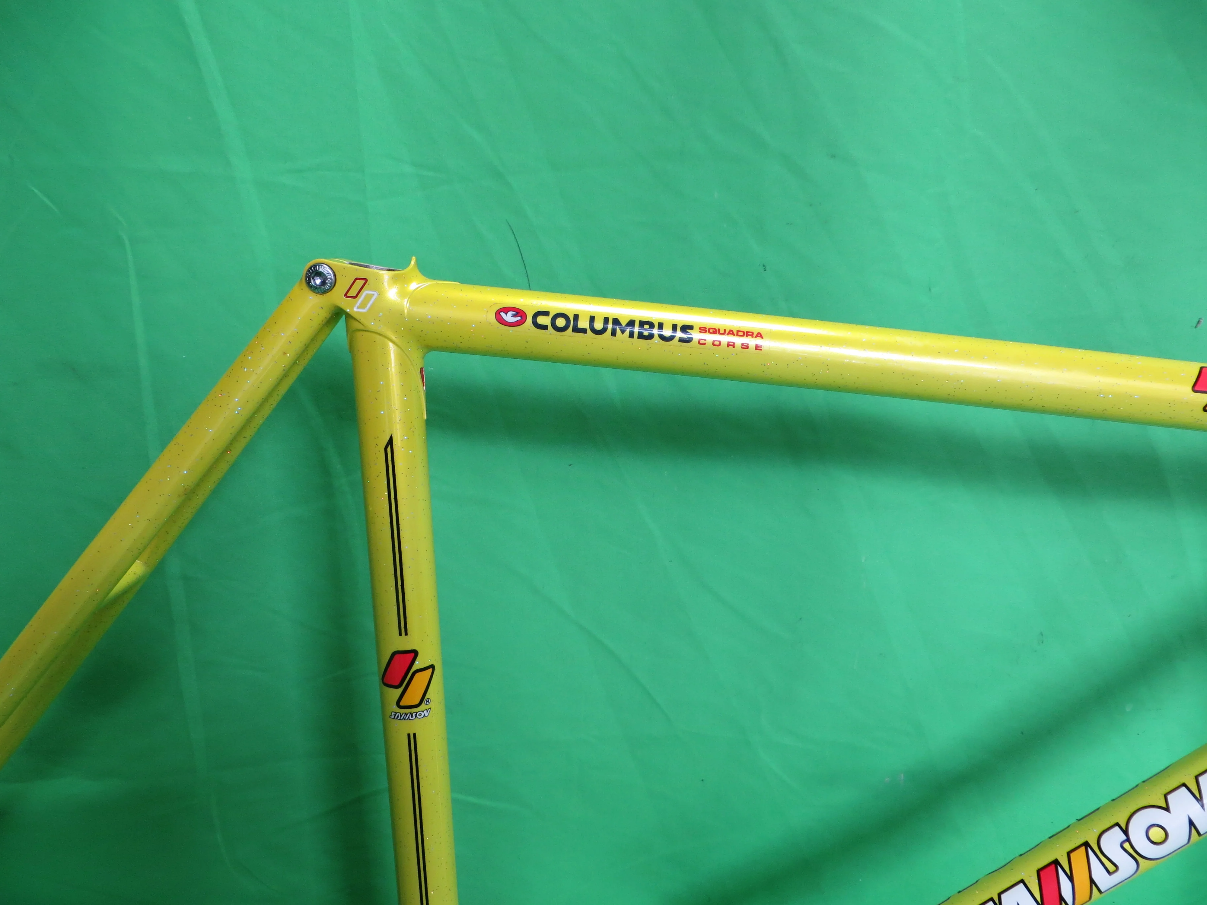 Samson // Lemon Yellow with Rainbow Flake // 51cm - Image 14
