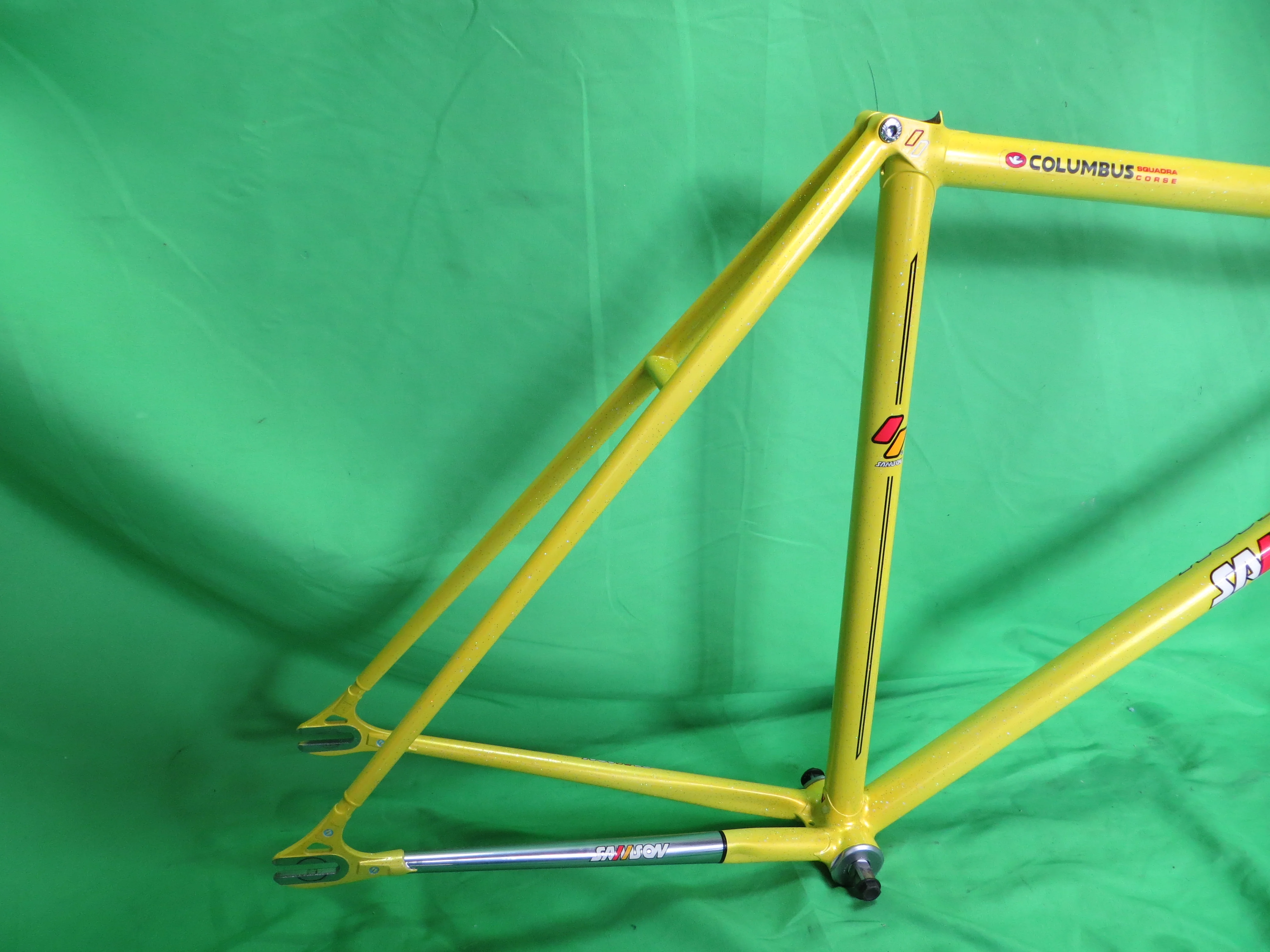 Samson // Lemon Yellow with Rainbow Flake // 51cm - Image 17