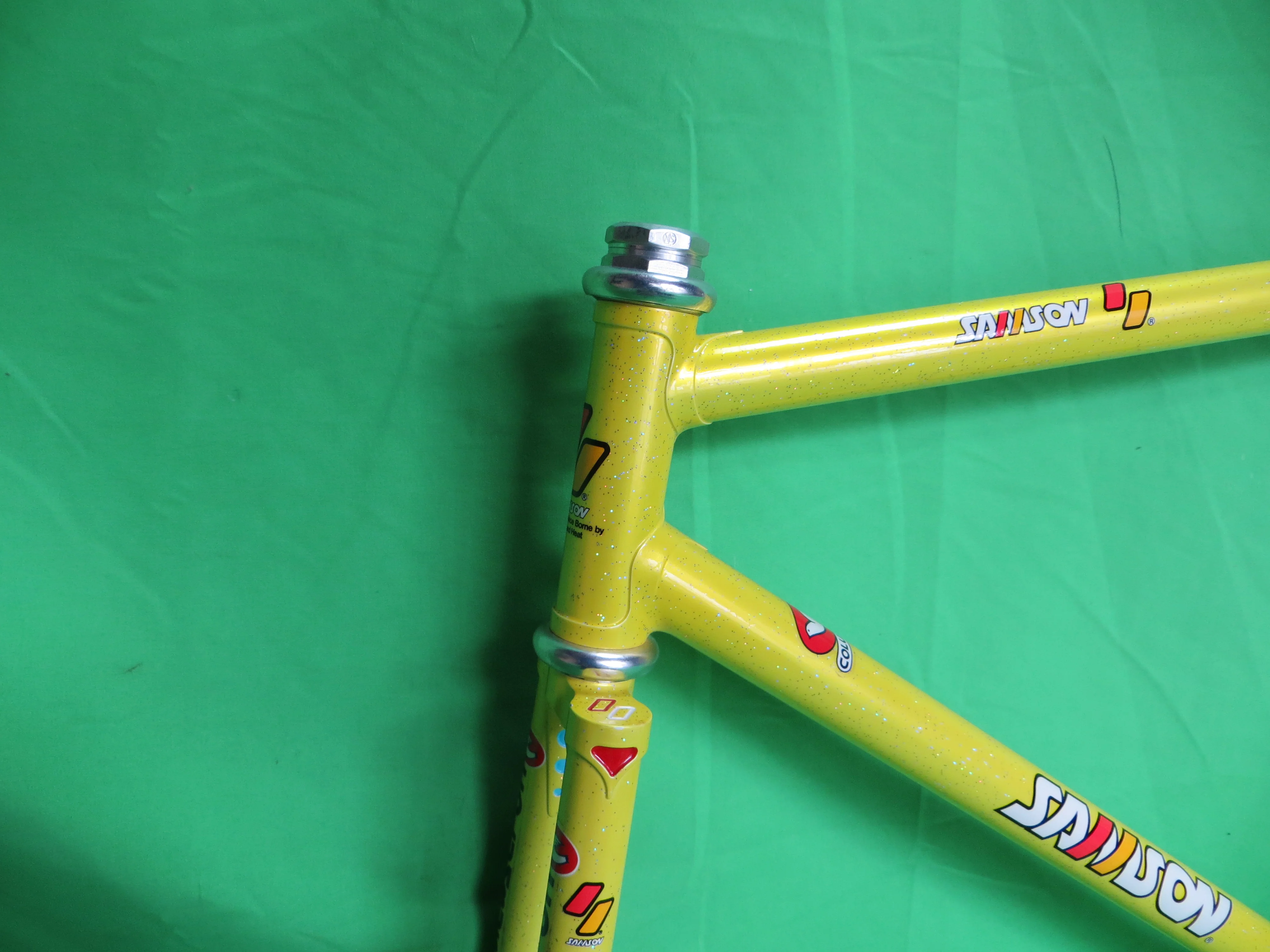 Samson // Lemon Yellow with Rainbow Flake // 51cm - Image 3