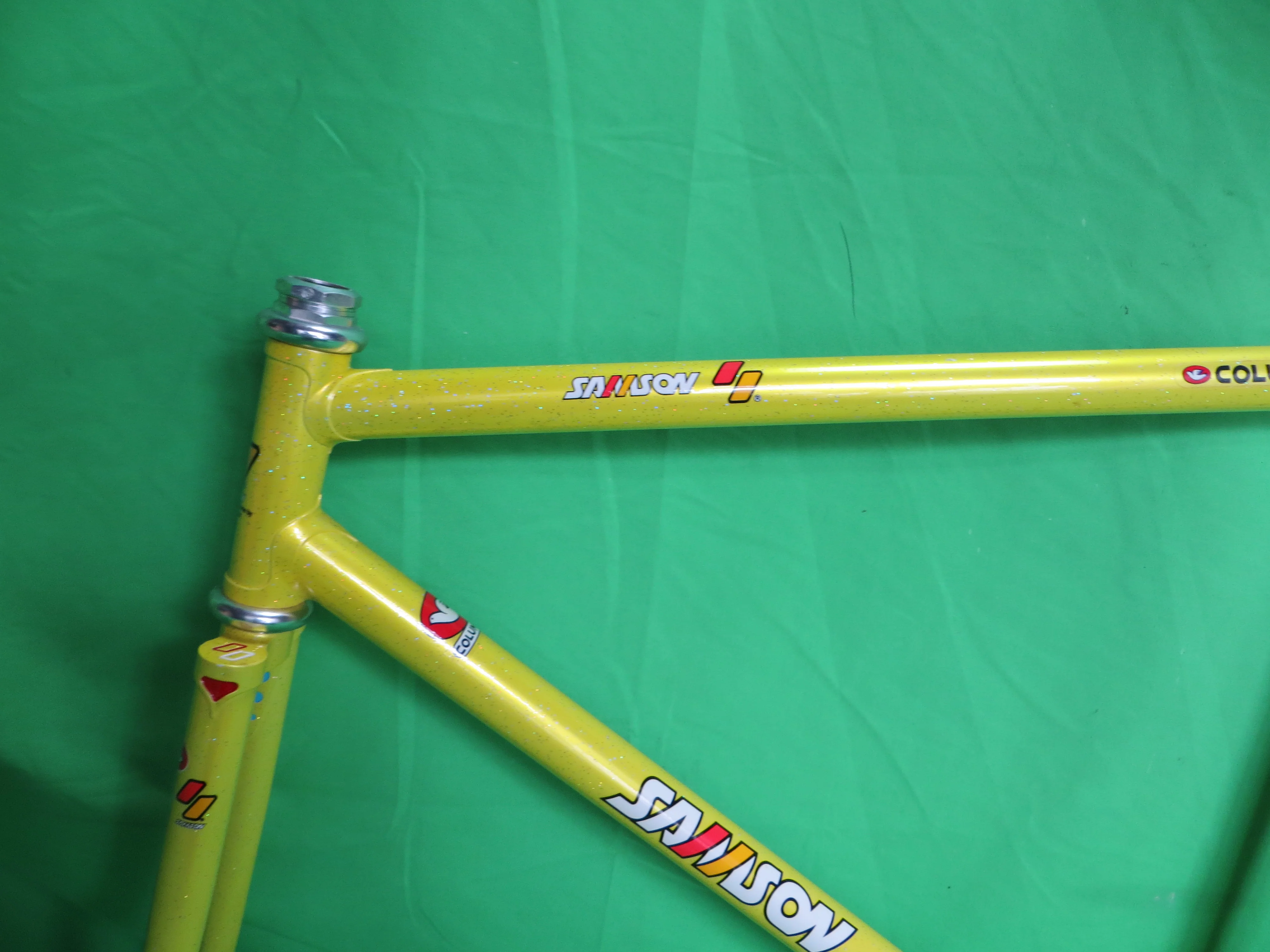 Samson // Lemon Yellow with Rainbow Flake // 51cm - Image 5