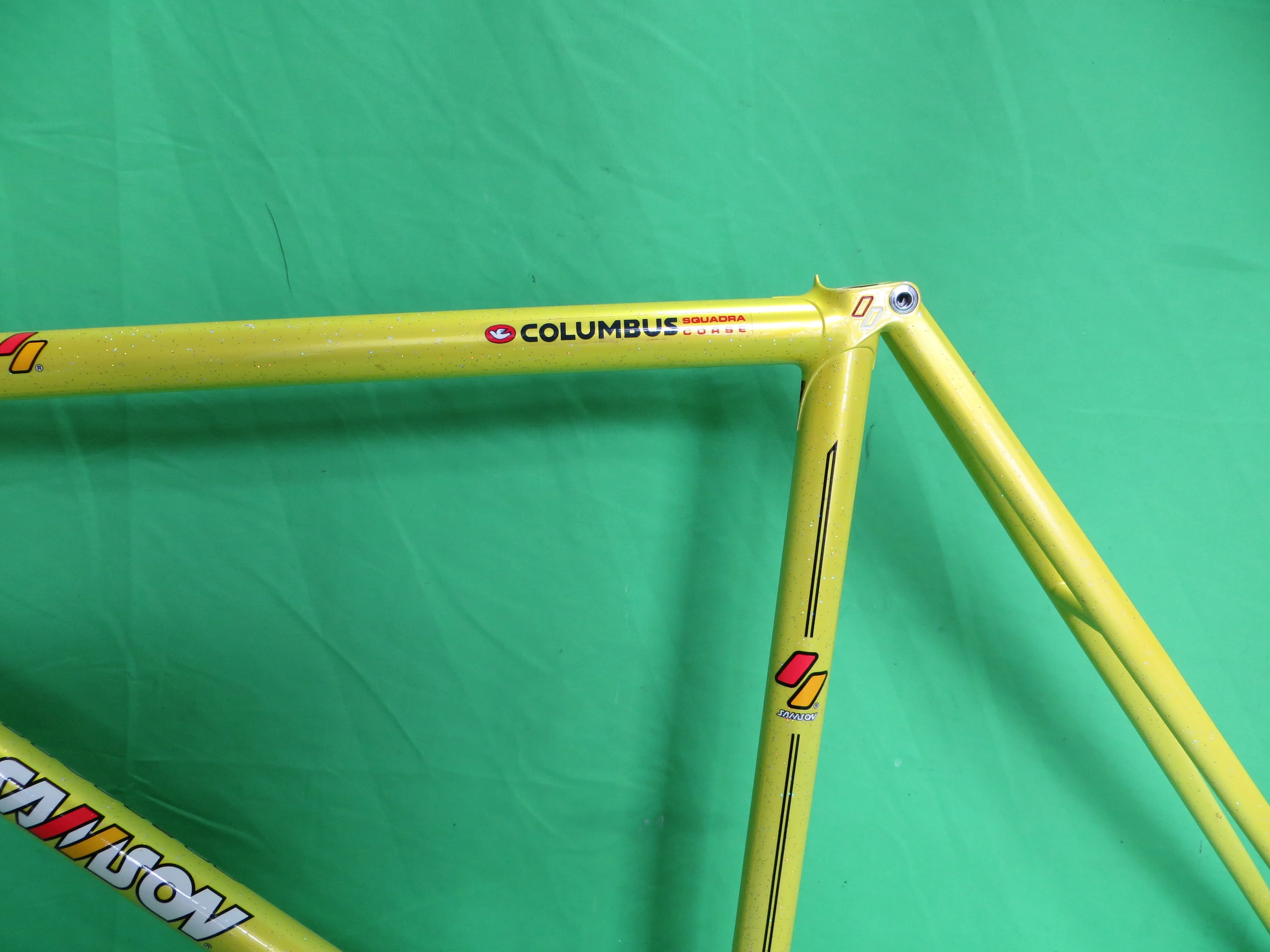 Samson // Lemon Yellow with Rainbow Flake // 51cm - Image 6
