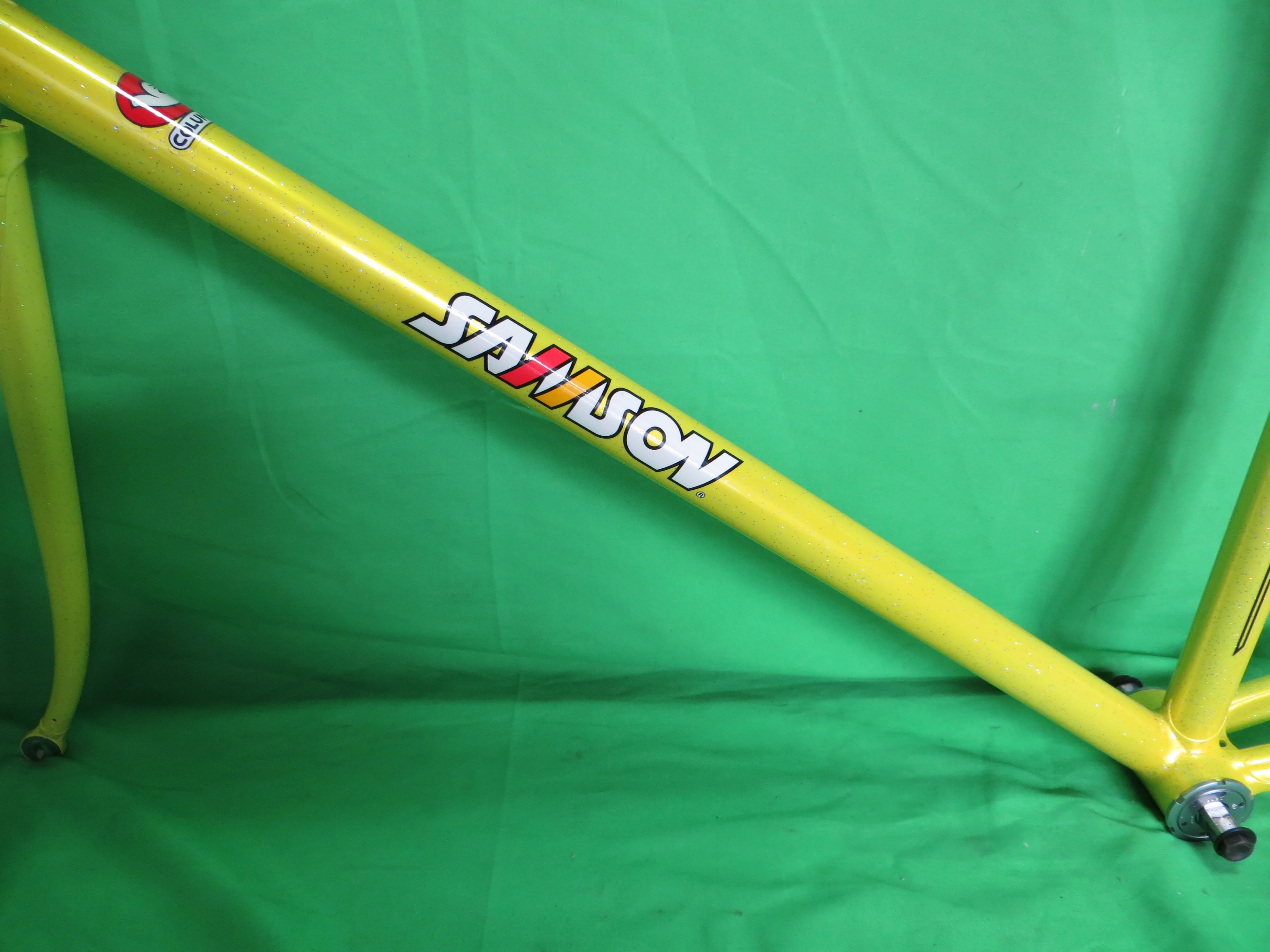 Samson // Lemon Yellow with Rainbow Flake // 51cm - Image 7