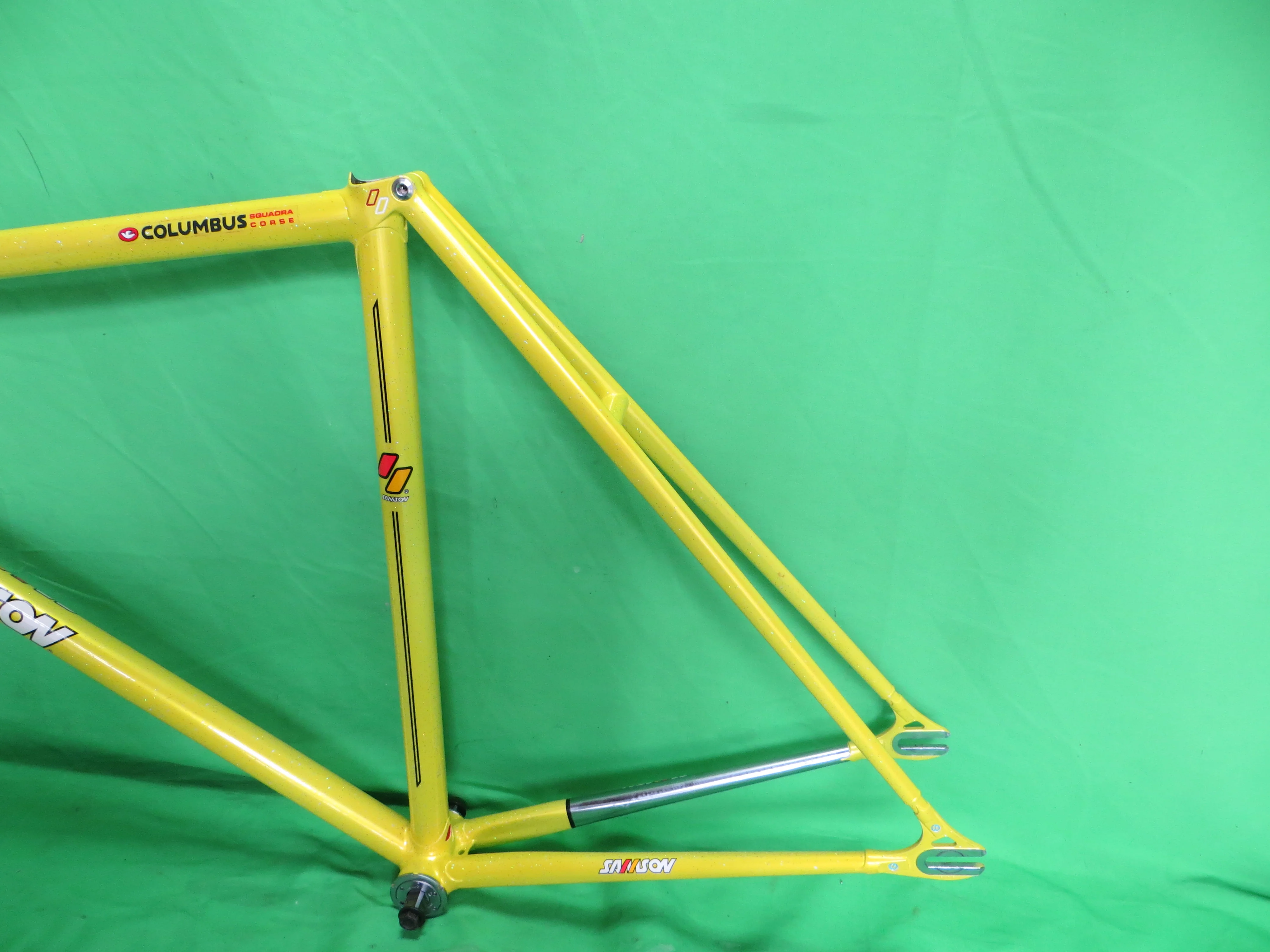 Samson // Lemon Yellow with Rainbow Flake // 51cm - Image 9