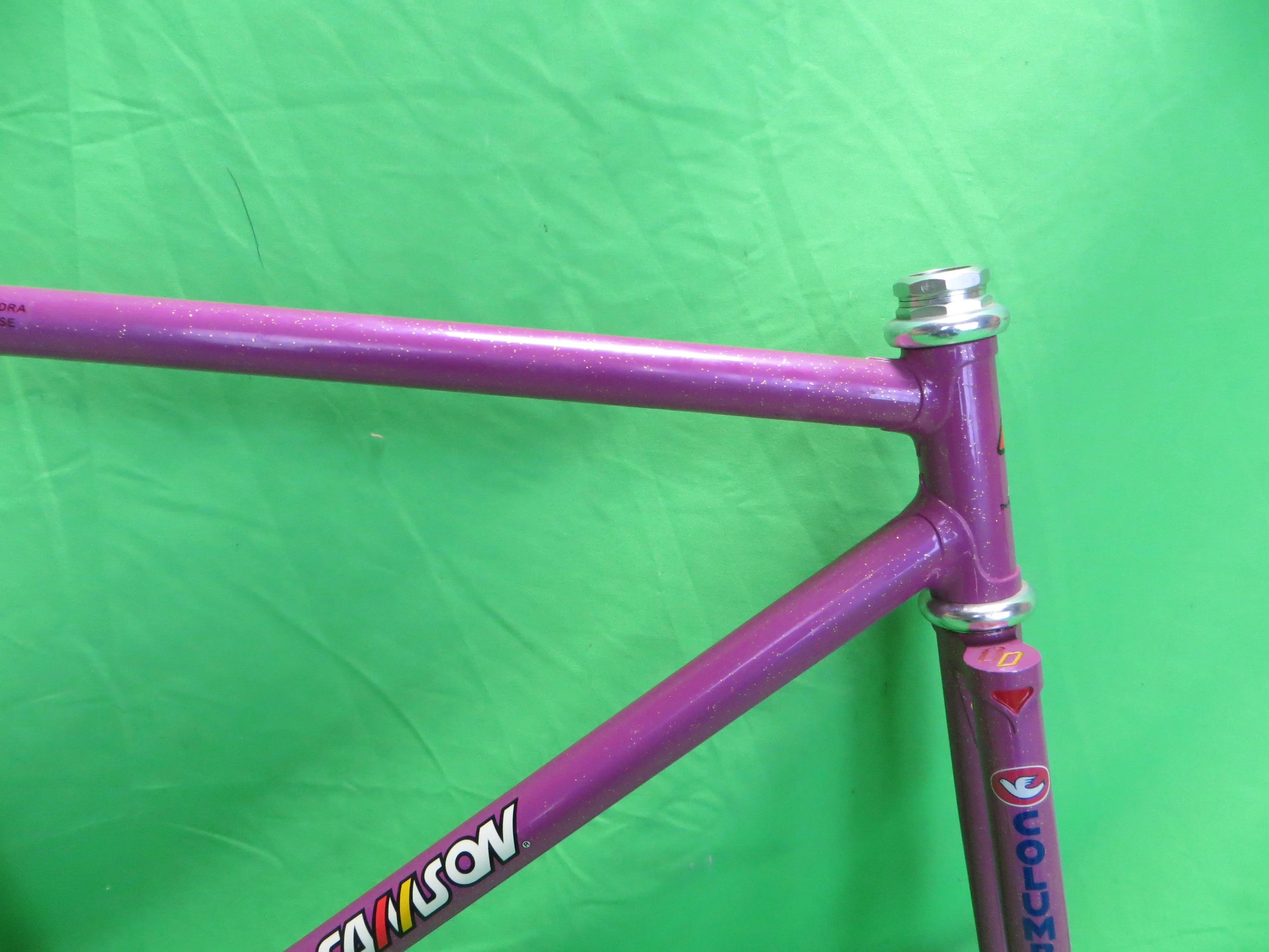 90's Samson// Purplish Pink with Gold Flake // 49.5cm - Image 11