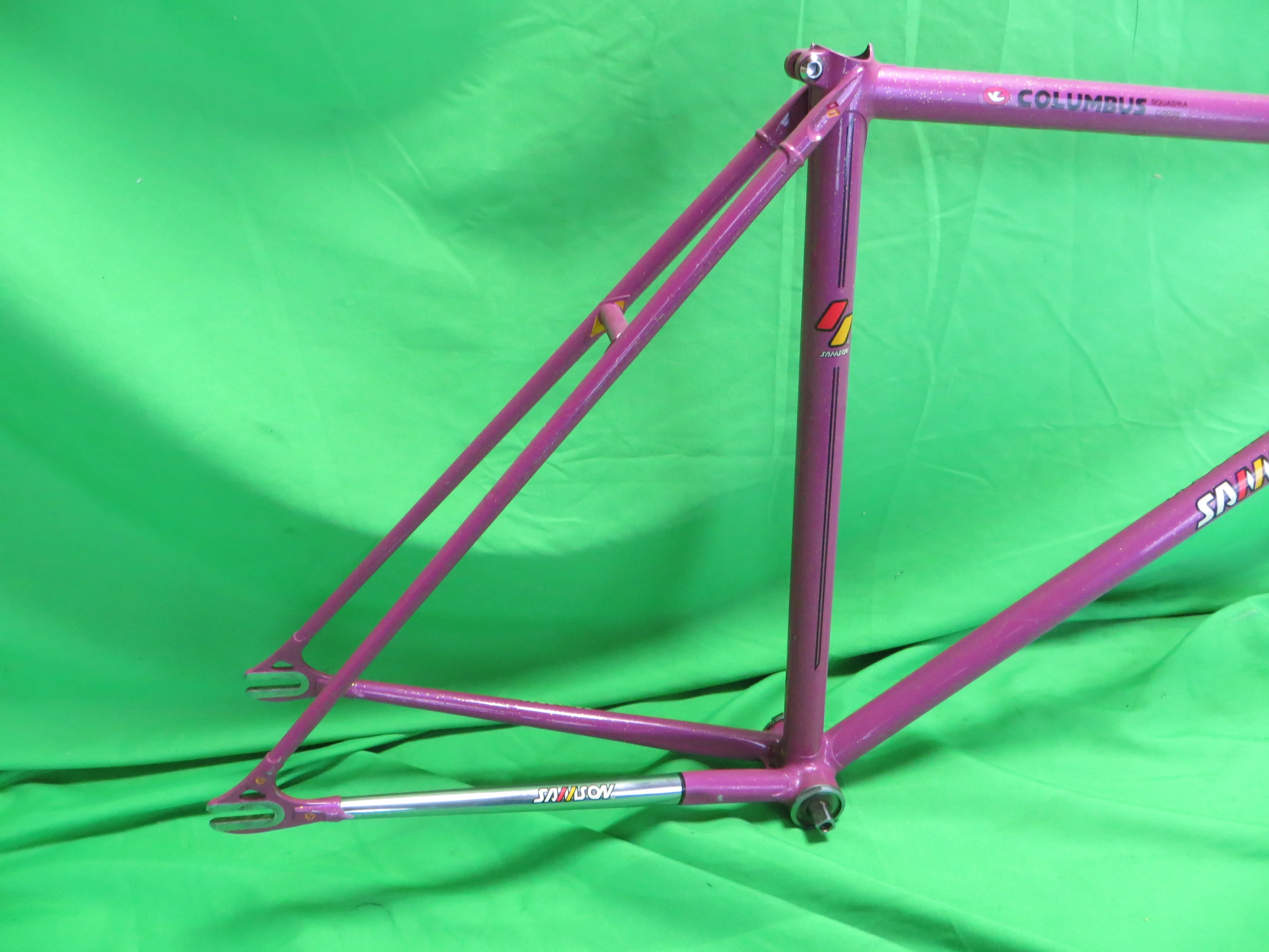 90's Samson// Purplish Pink with Gold Flake // 49.5cm - Image 15