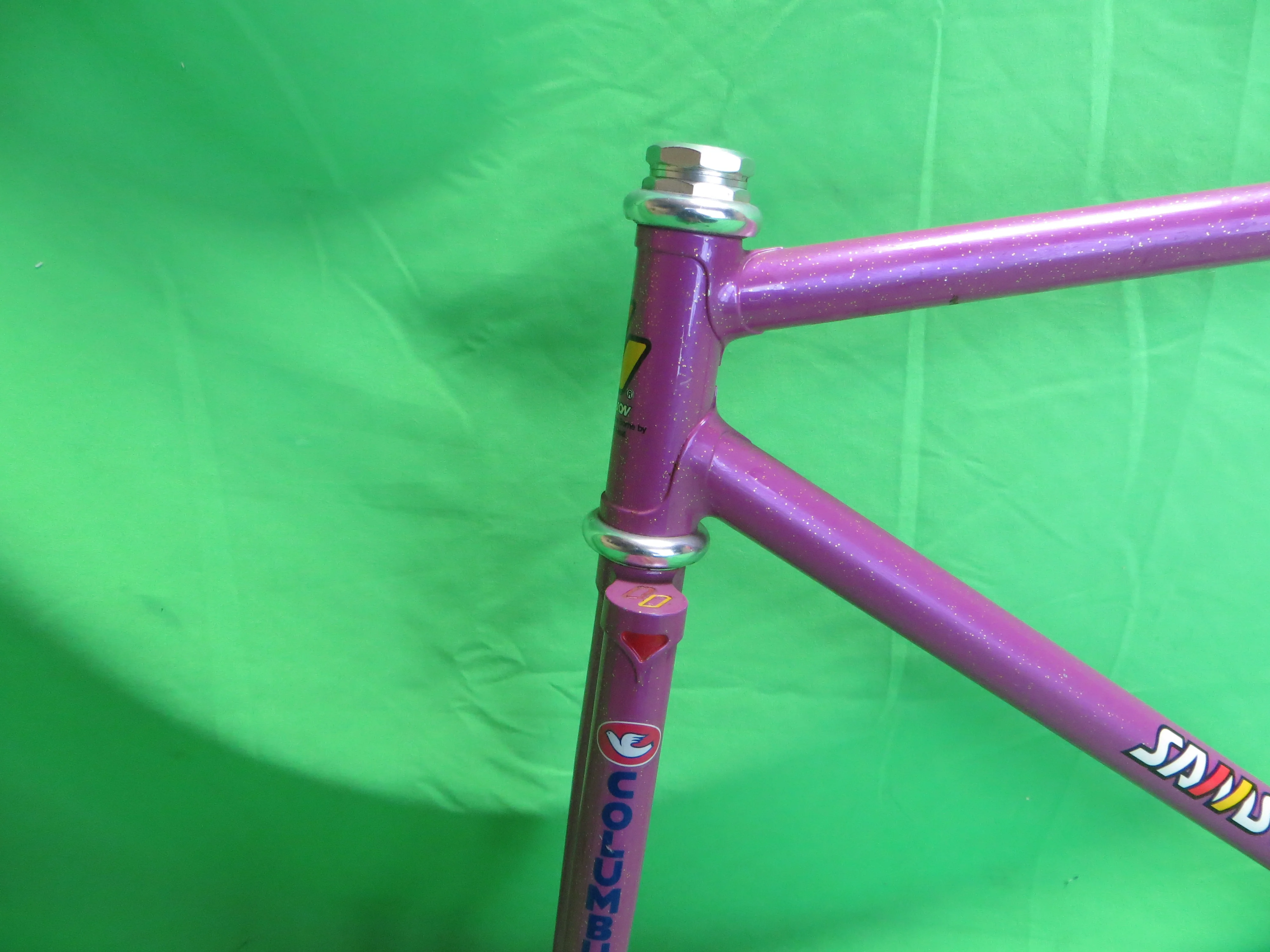 90's Samson// Purplish Pink with Gold Flake // 49.5cm - Image 2