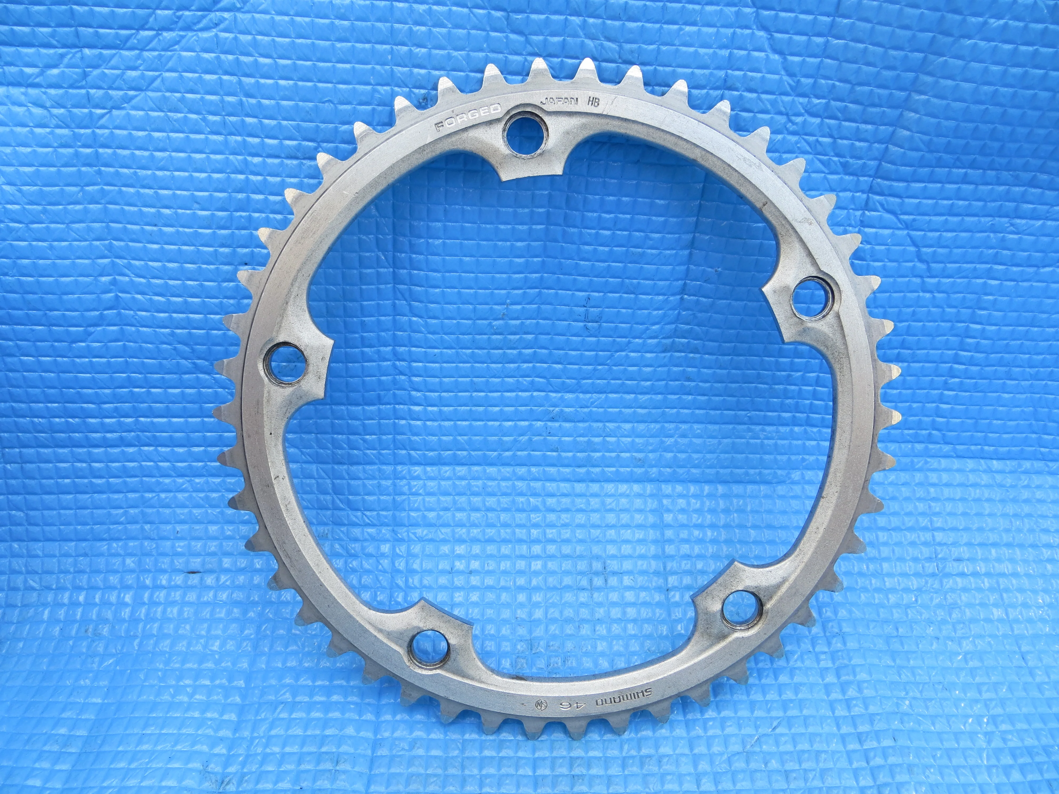 Shimano Dura Ace 7500 EX 151BCD 1/8" Chainring 46T Stamped NJS (22092202) - Image 2