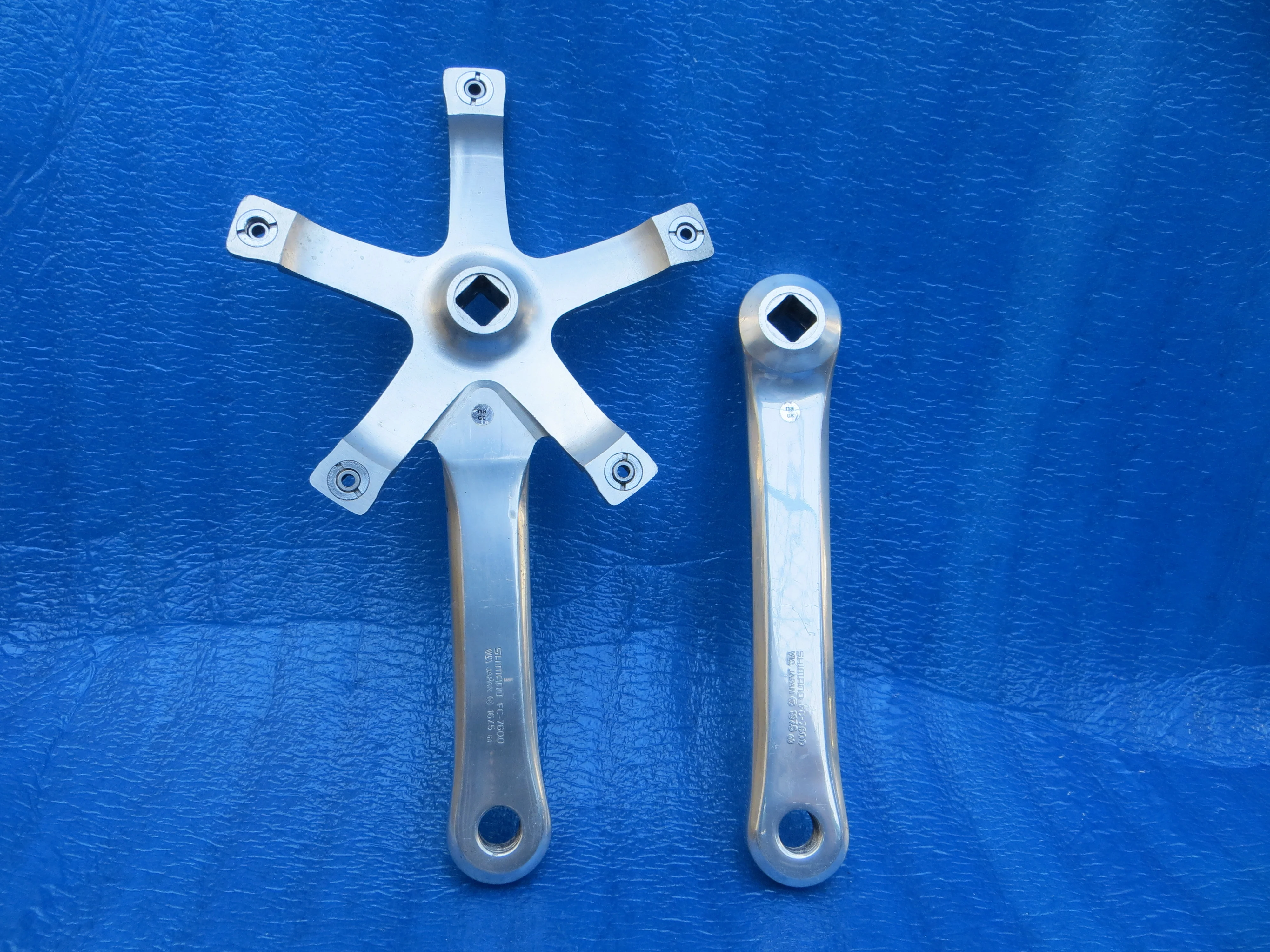 Shimano Dura Ace FC-7600 144BCD 167.5mm NJS (26041918) - Image 2